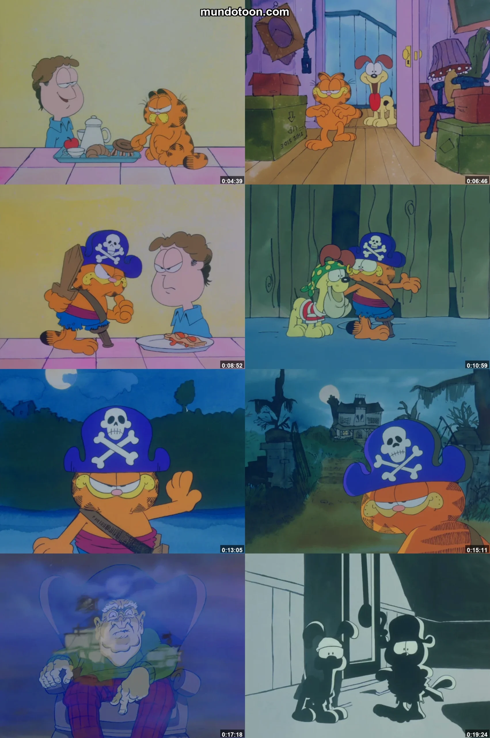 Captura 1 de Garfield en Halloween - Audio Español Latino 1080p Completa