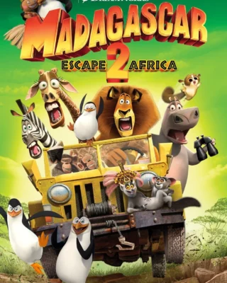 Madagascar 2: Escape a África (2008) Película [1080p Dual] Latino/Ing [2026]