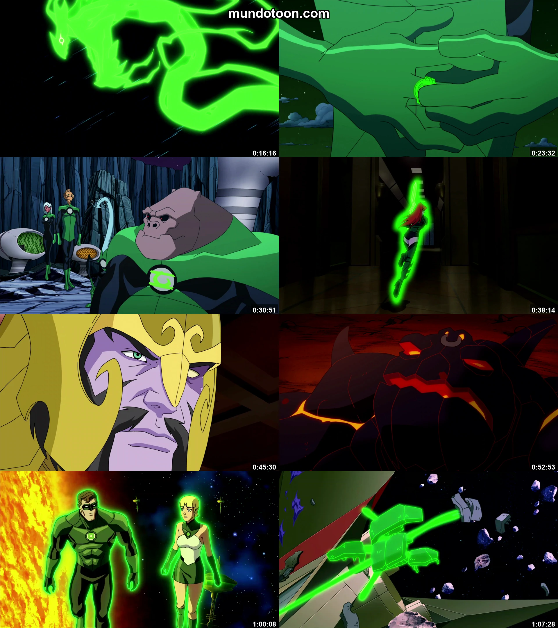 Captura 1 de Linterna Verde: Caballeros Esmeralda - Audio Español Latino 1080p Completa