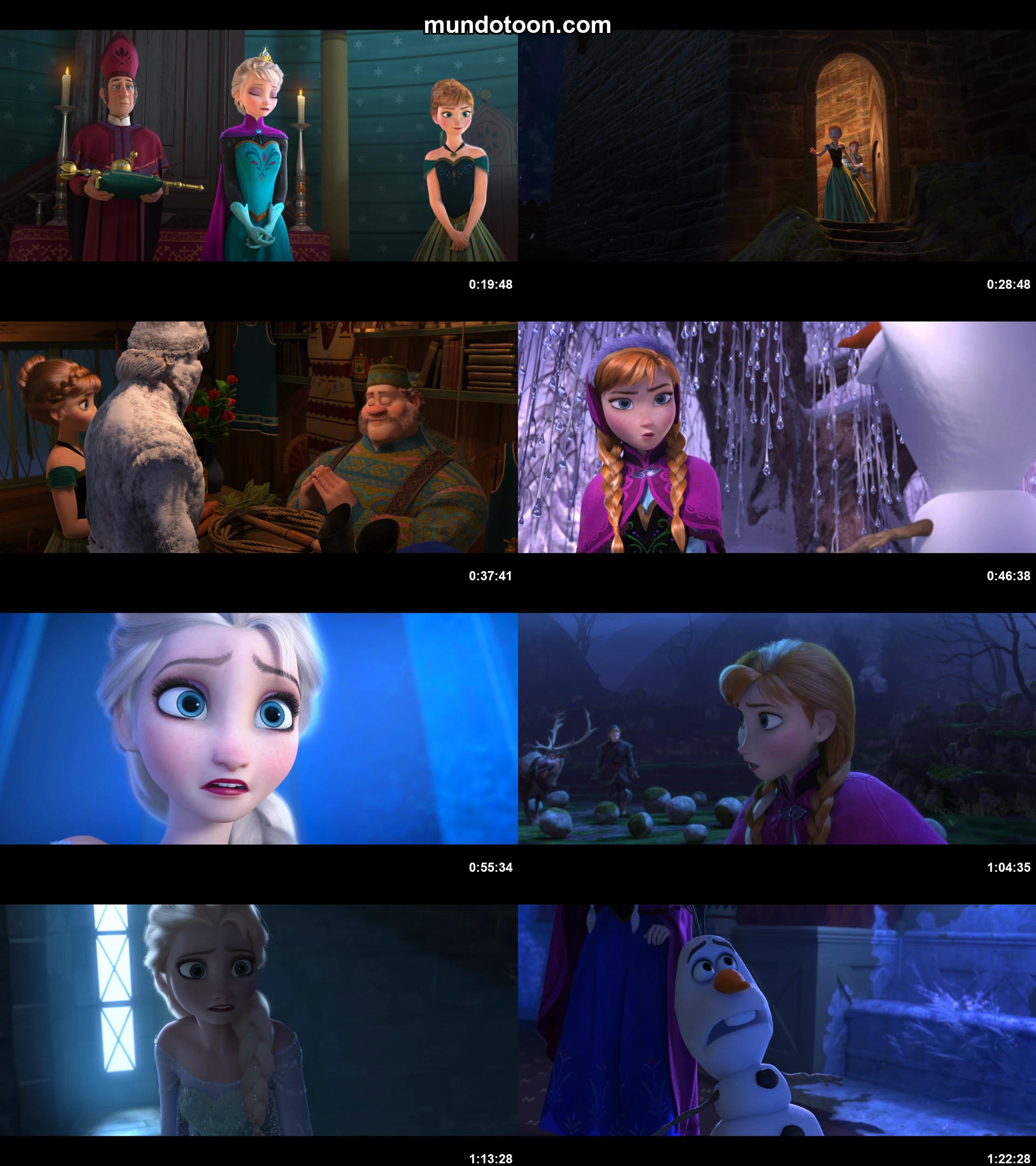 Captura 1 de Frozen: Una Aventura Congelada - Audio Español Latino 1080p Completa