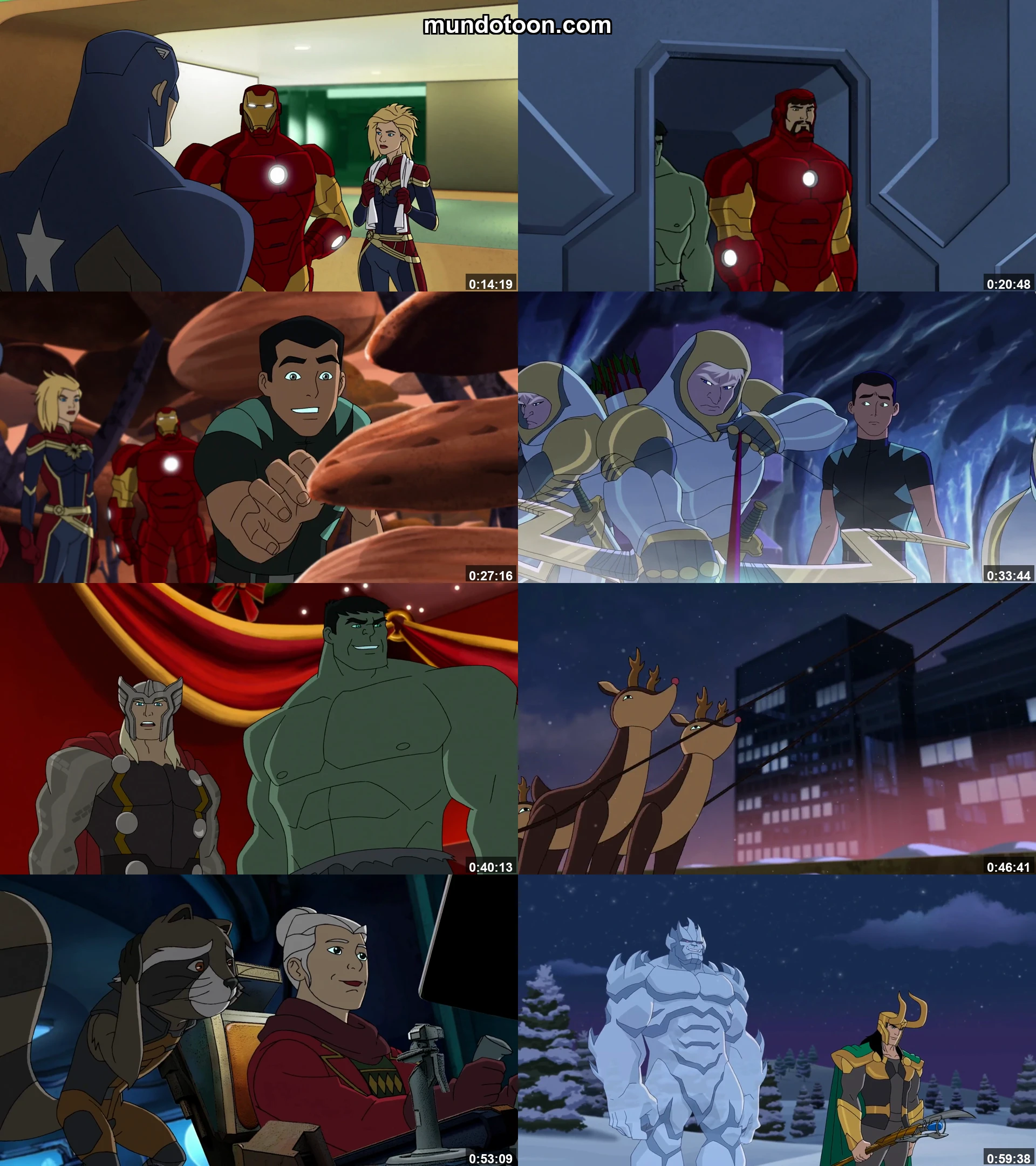 Captura 1 de Marvel Super Hero Adventures: Frost Fight! - Audio Español Latino 1080p Completa