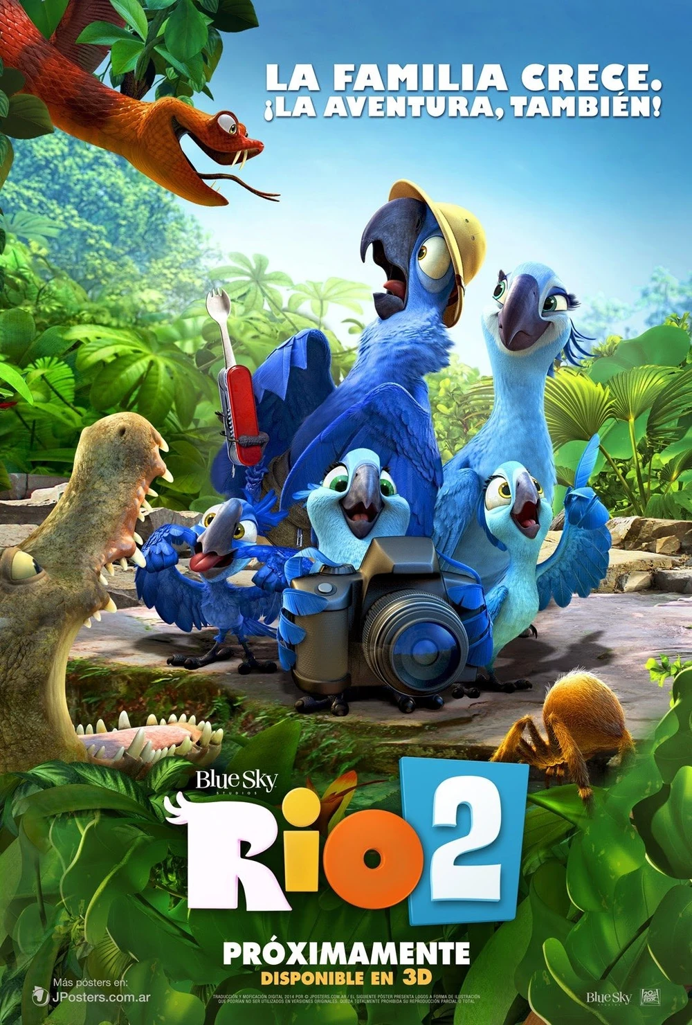 Río 2 (2014) Película [1080p] Latino [2026]