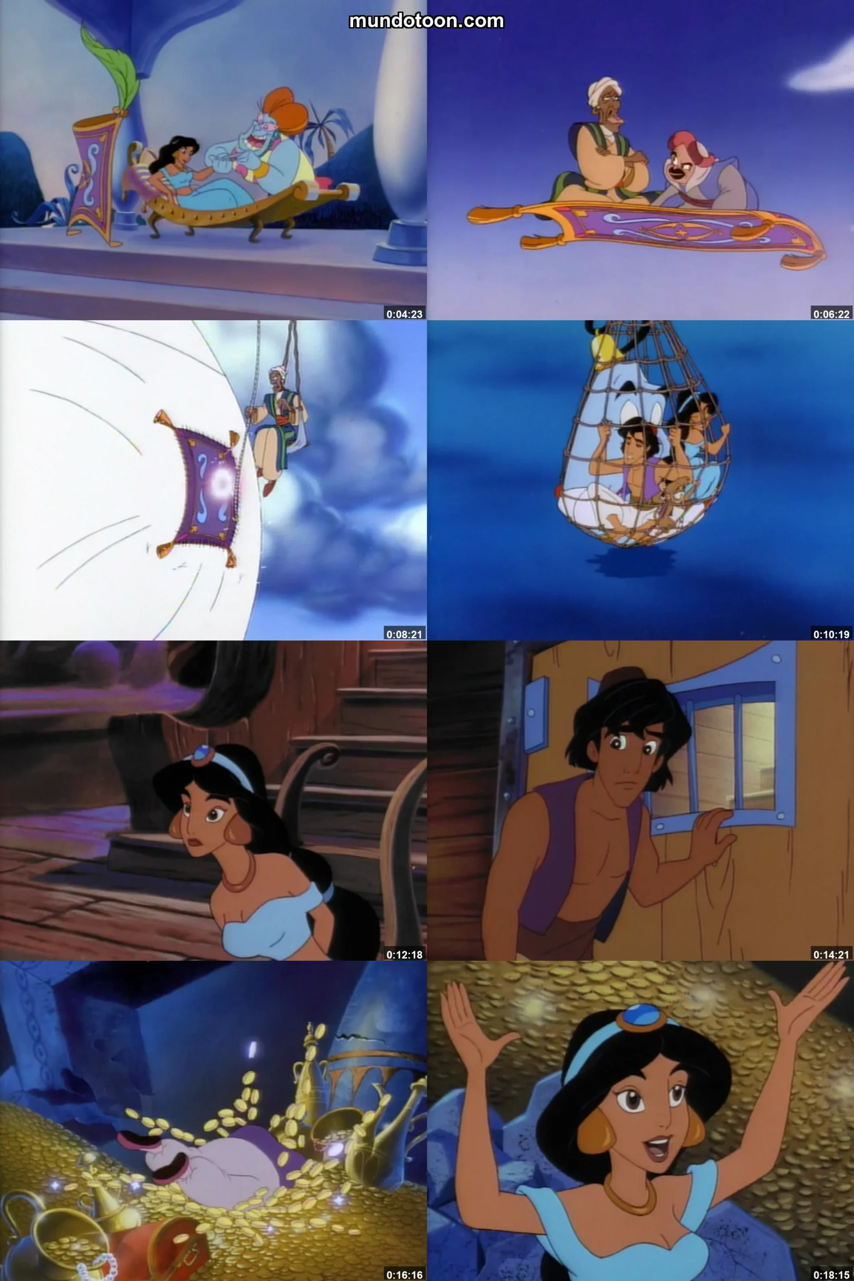 Captura 1 de Aladdin (serie animada) - Audio Español Latino 1080p Completa