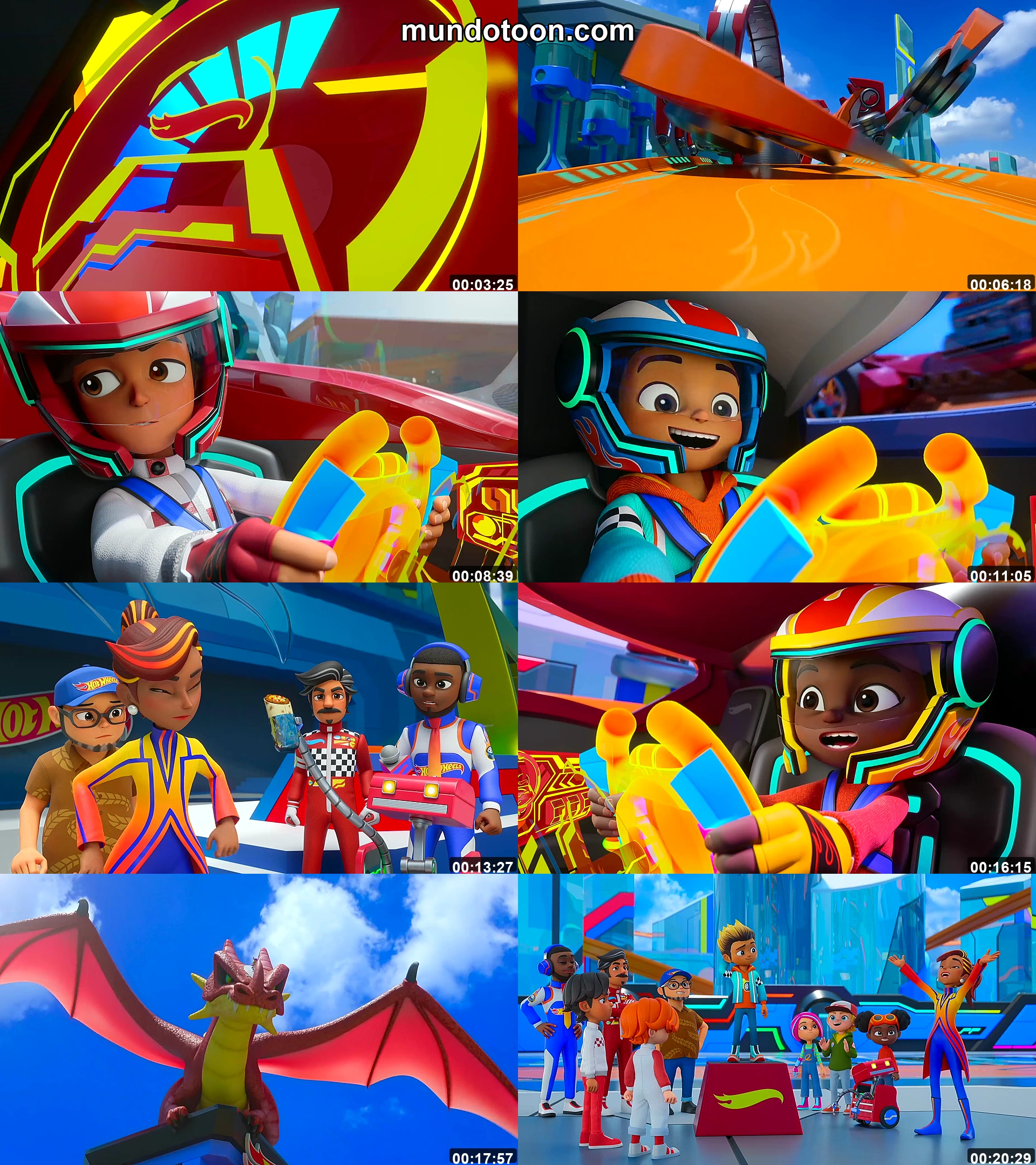 Captura 1 de Hot Wheels: ¡A toda velocidad! - Audio Español Latino 1080p Completa