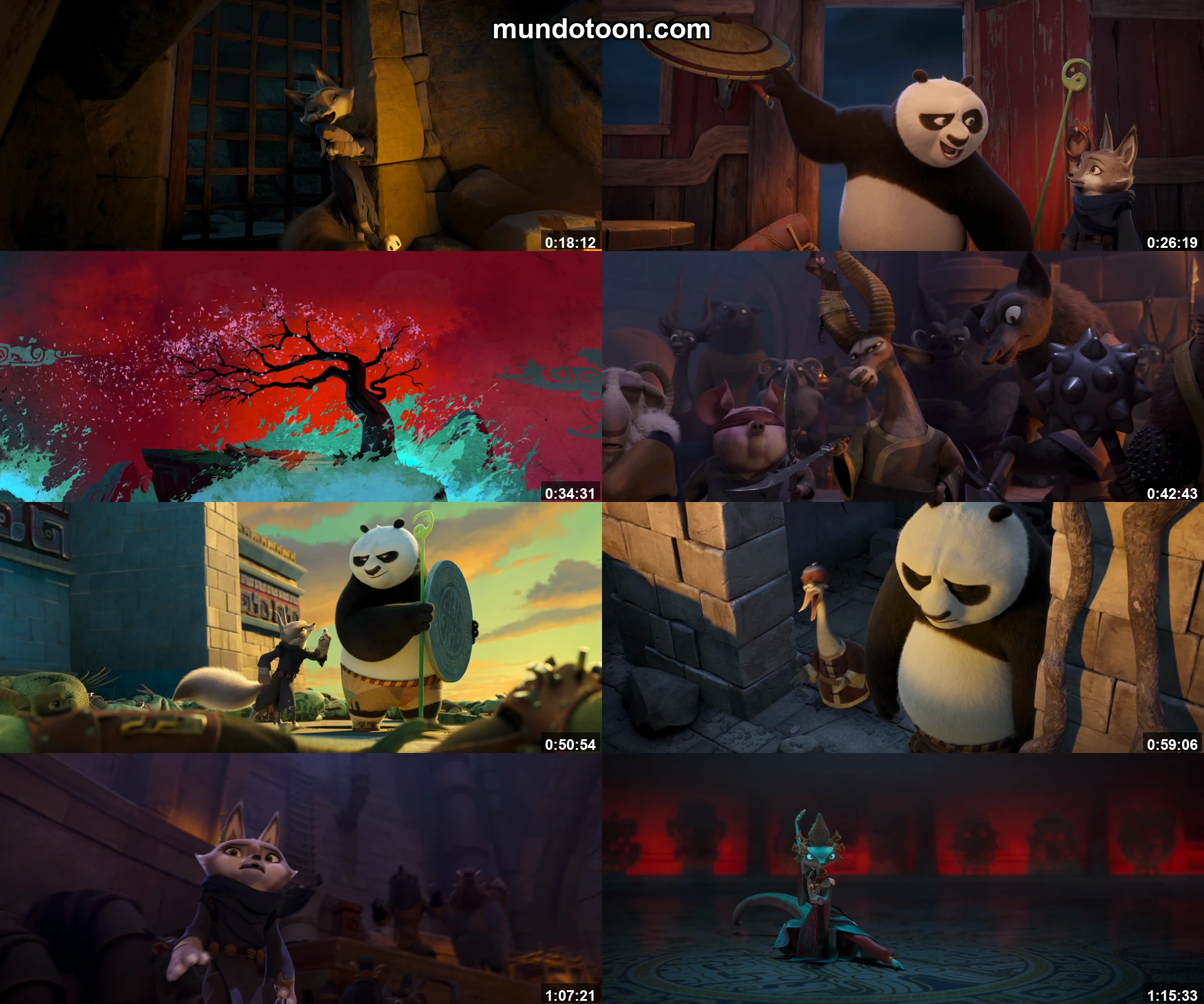 Captura 1 de Kung Fu Panda 4 - Audio Español Latino 1080p Completa