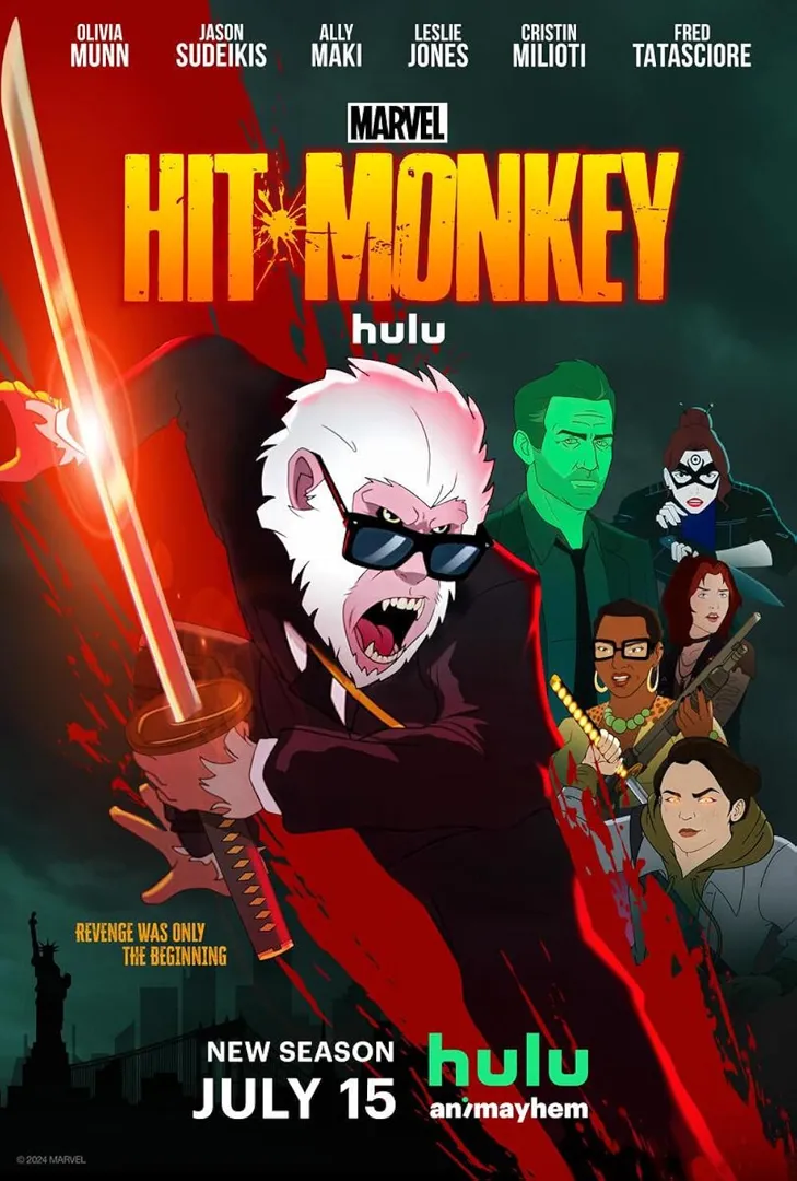 Hit-MonkeyHit-Monkey: Temp (1-2) [1080p Dual] – Latino/Ing [2026]