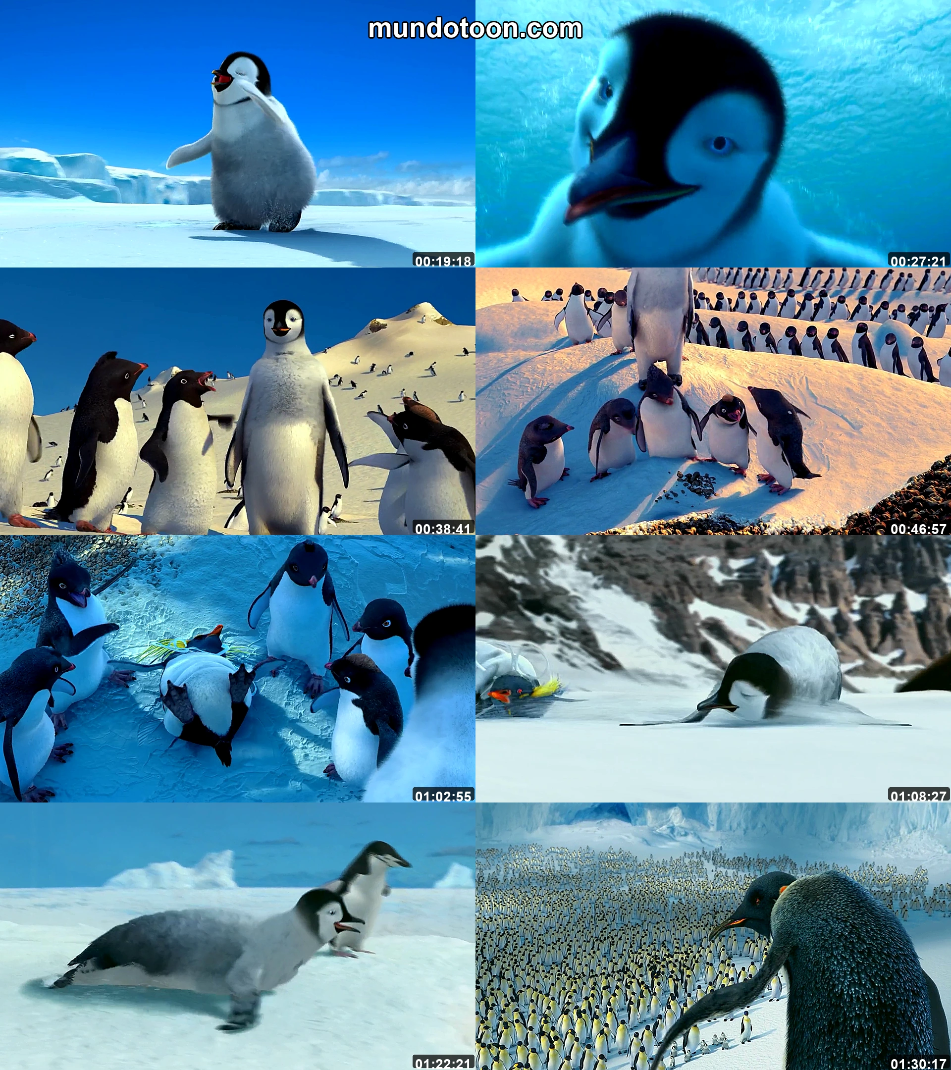 Captura 1 de Happy Feet: Rompiendo el hielo - Audio Español Latino 1080p Completa