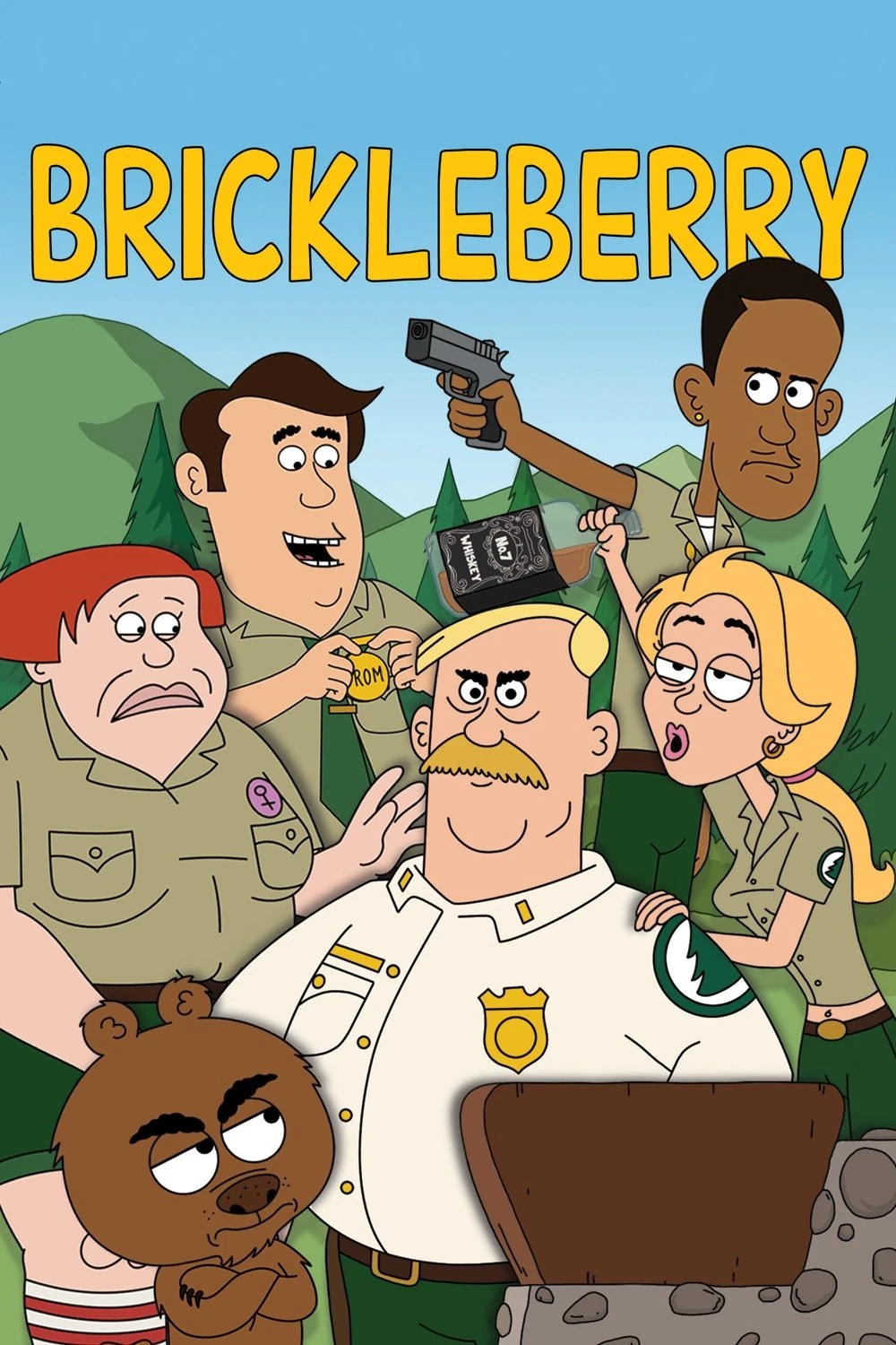 Brickleberry: Temp (1-3) [1080p Dual] – Latino/Ing [2026]