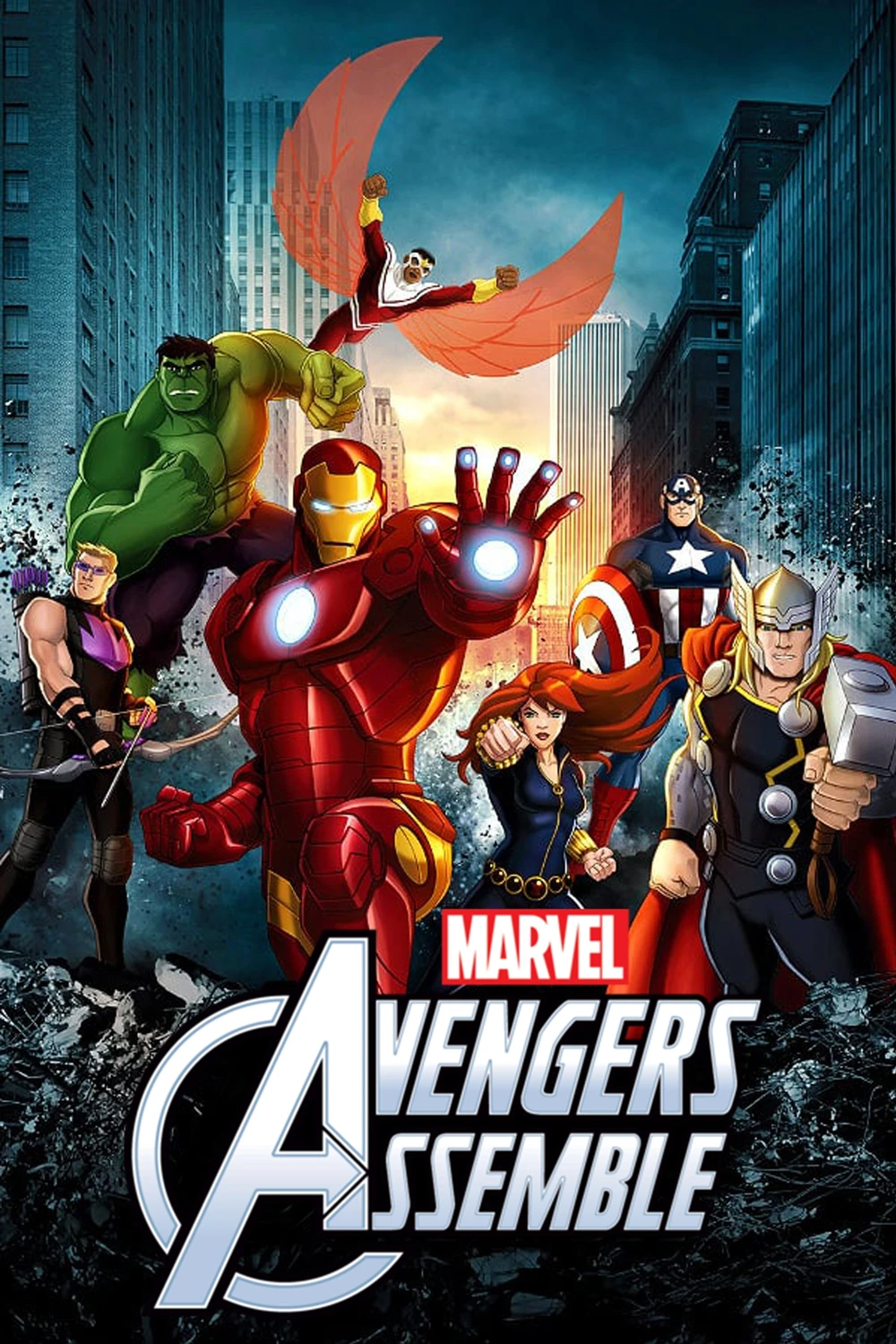 Los Vengadores Unidos: Temp (1-5) [1080p Dual] – Latino/Ing [2026]