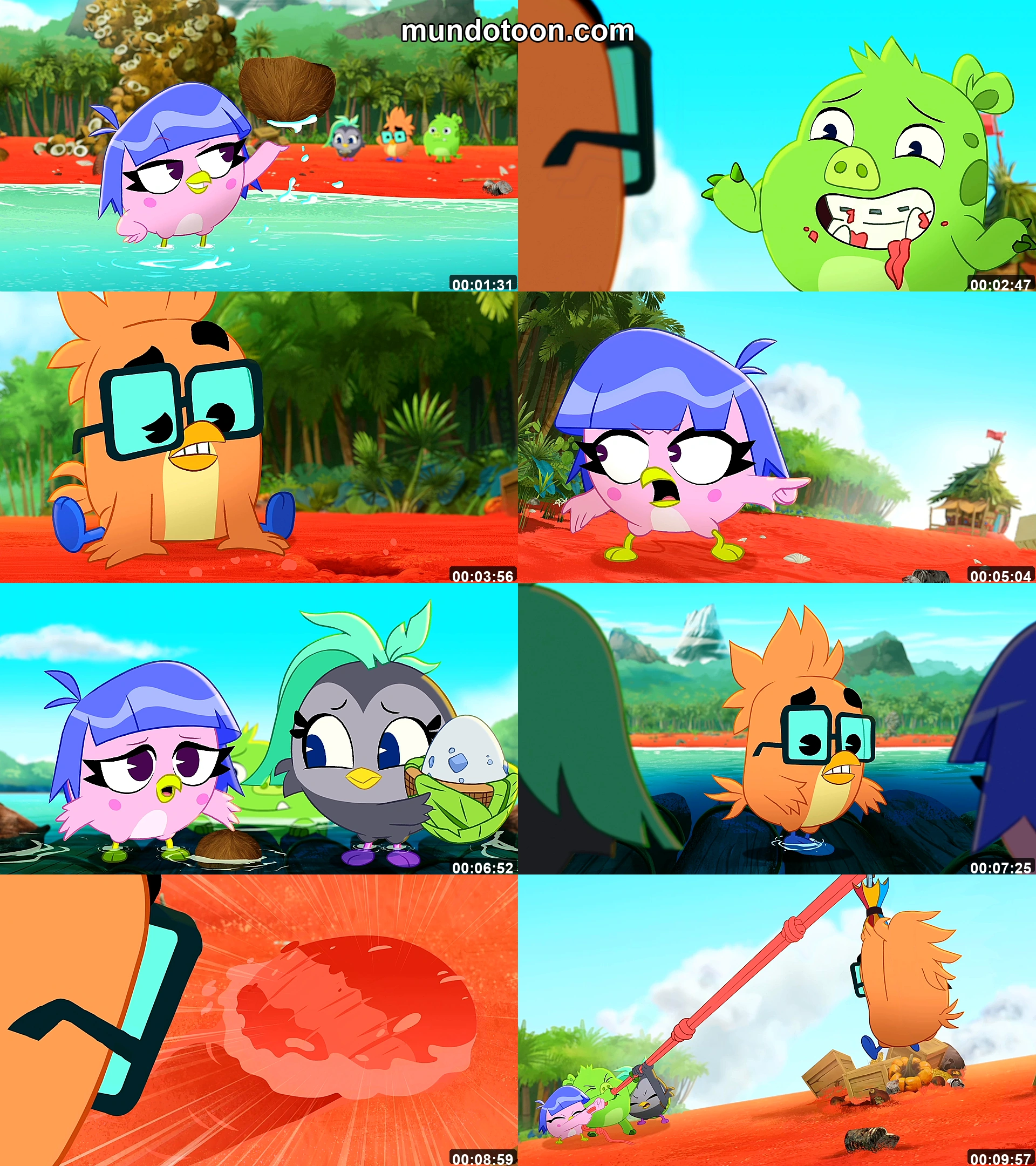 Captura 1 de Angry Birds: Isla Misteriosa: Una Aventura de Polluelos - Audio Español Latino 1080p Completa
