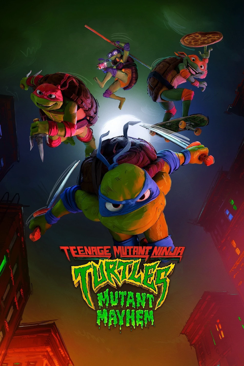 Tortugas Ninja: Caos Mutante (2023) Película [1080p] Latino [2026]