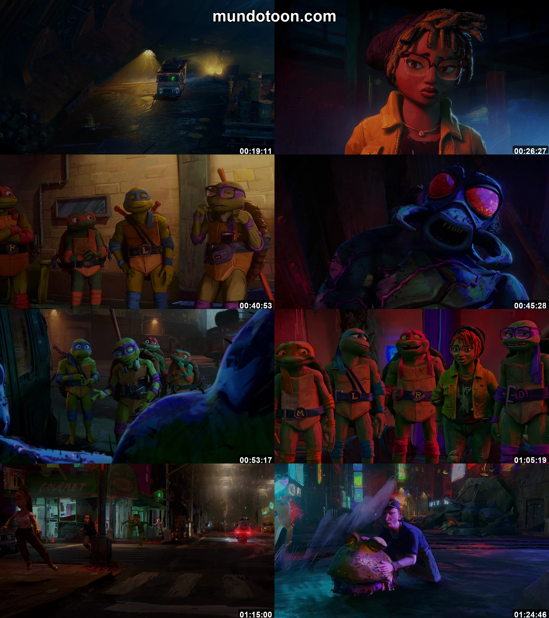 Captura 1 de Tortugas Ninja: Caos Mutante - Audio Español Latino 1080p Completa
