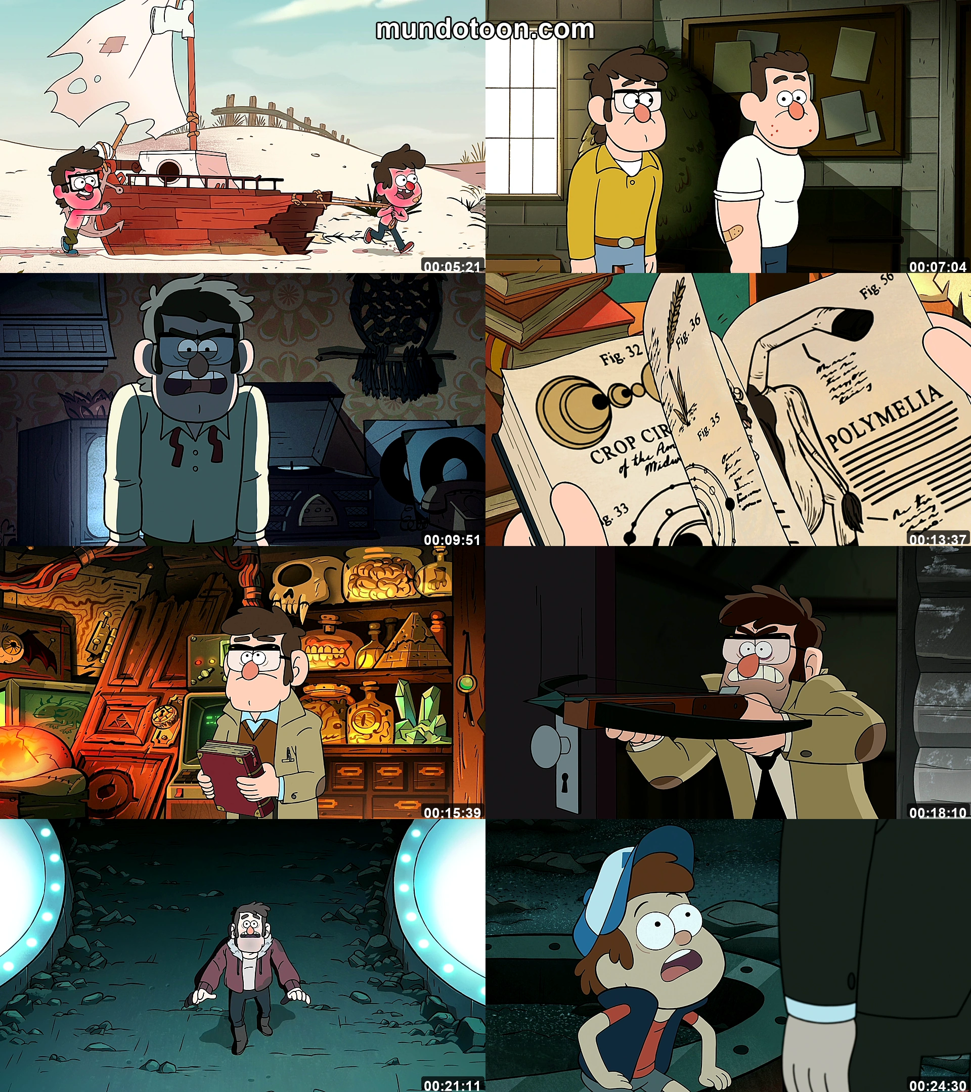 Captura 1 de Gravity Falls: Un verano de misterios - Audio Español Latino 1080p Completa