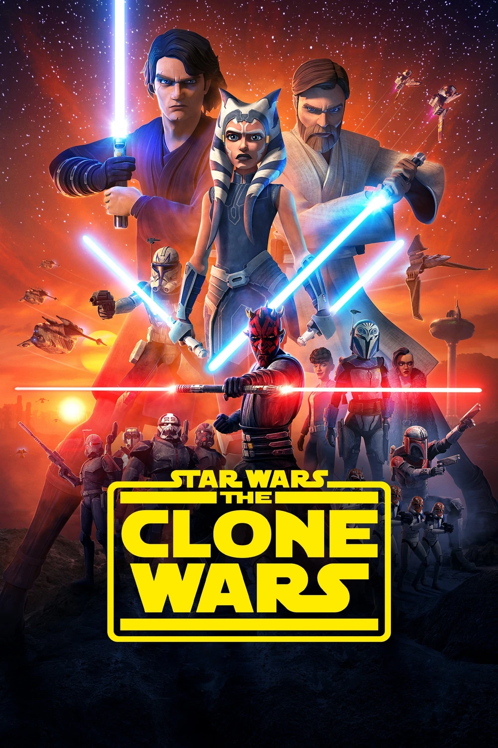 Star Wars: La Guerra de los Clones: Temp (1 -7) [1080p] – Español Latino [2026]