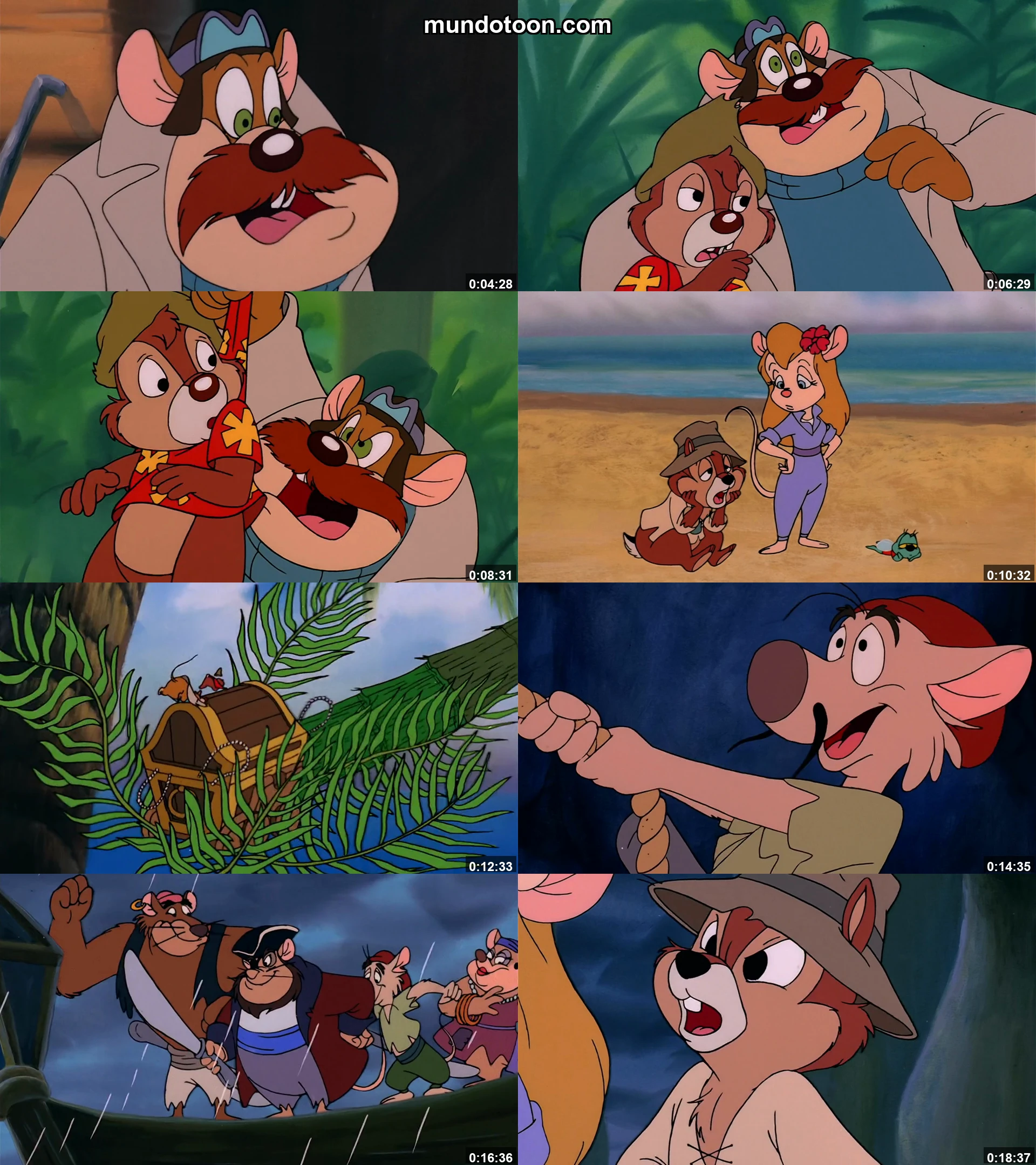 Captura 1 de Las aventuras de Chip y Dale al rescate - Audio Español Latino 1080p Completa