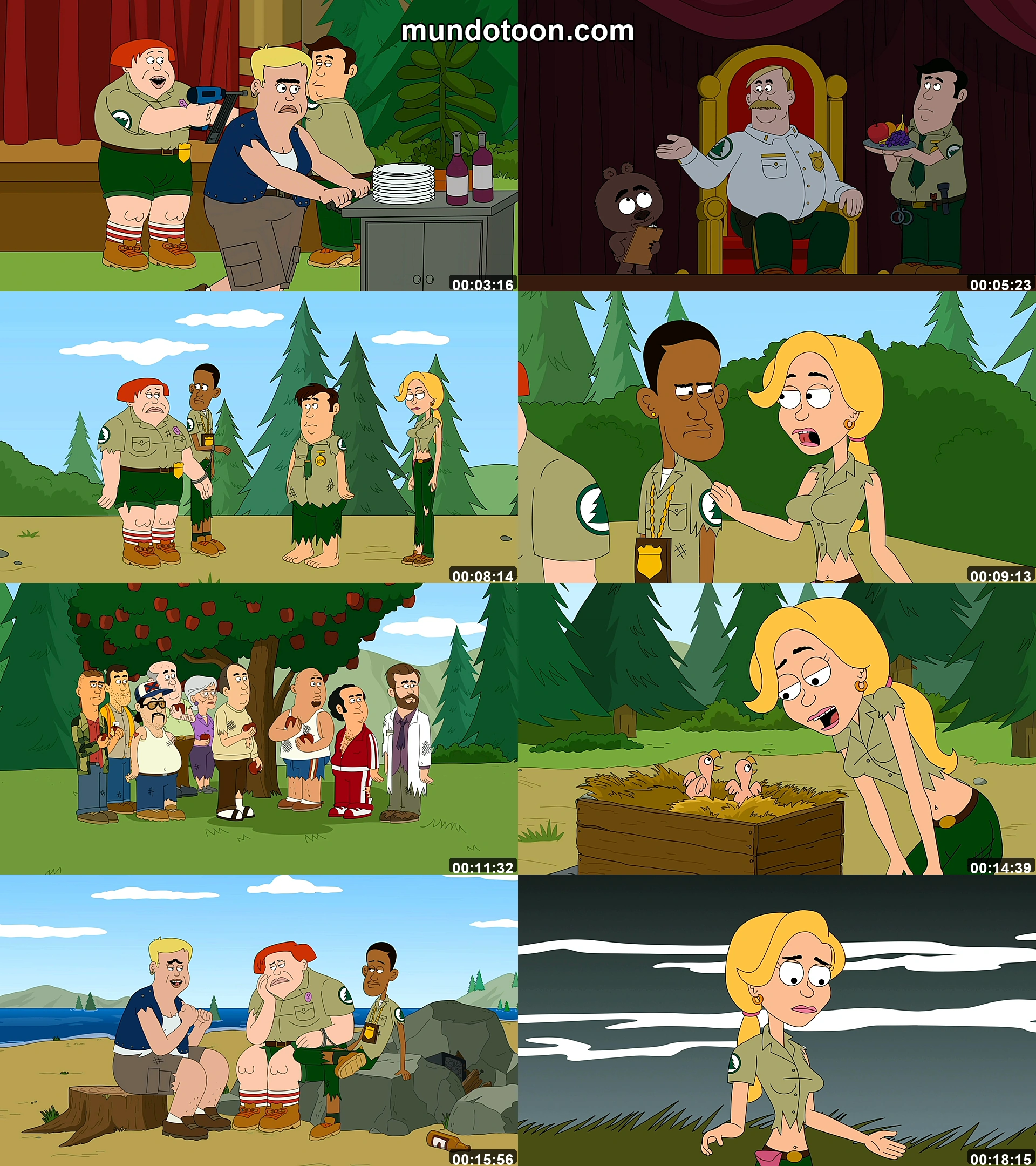 Captura 1 de Brickleberry - Audio Español Latino 1080p Completa