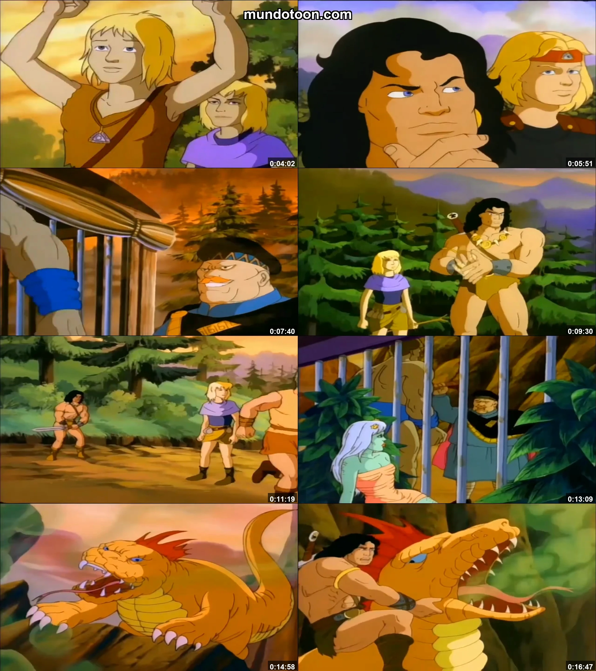 Captura 1 de Conan y los Jóvenes Guerreros - Audio Español Latino 1080p Completa