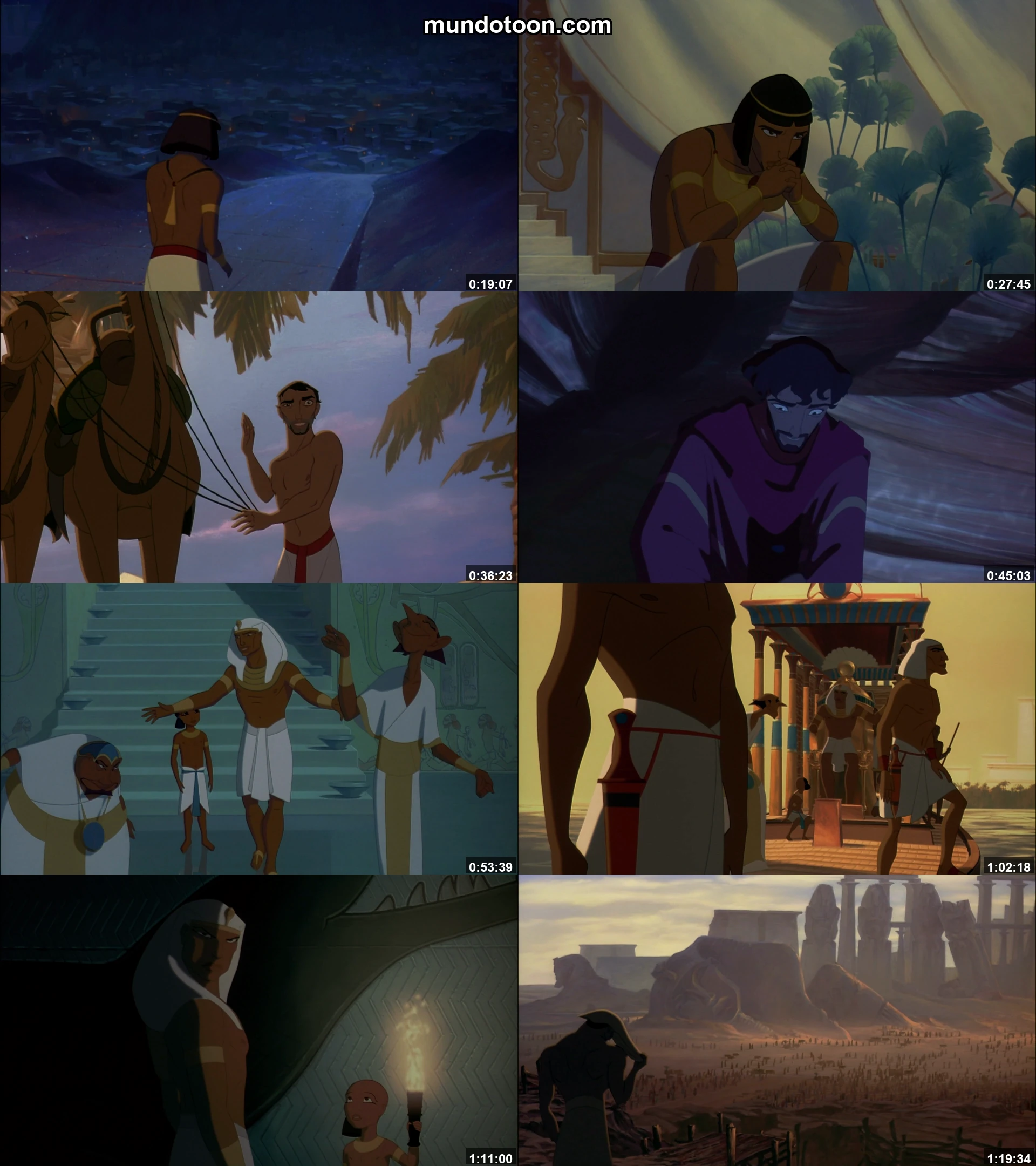 Captura 1 de El príncipe de Egipto - Audio Español Latino 1080p Completa