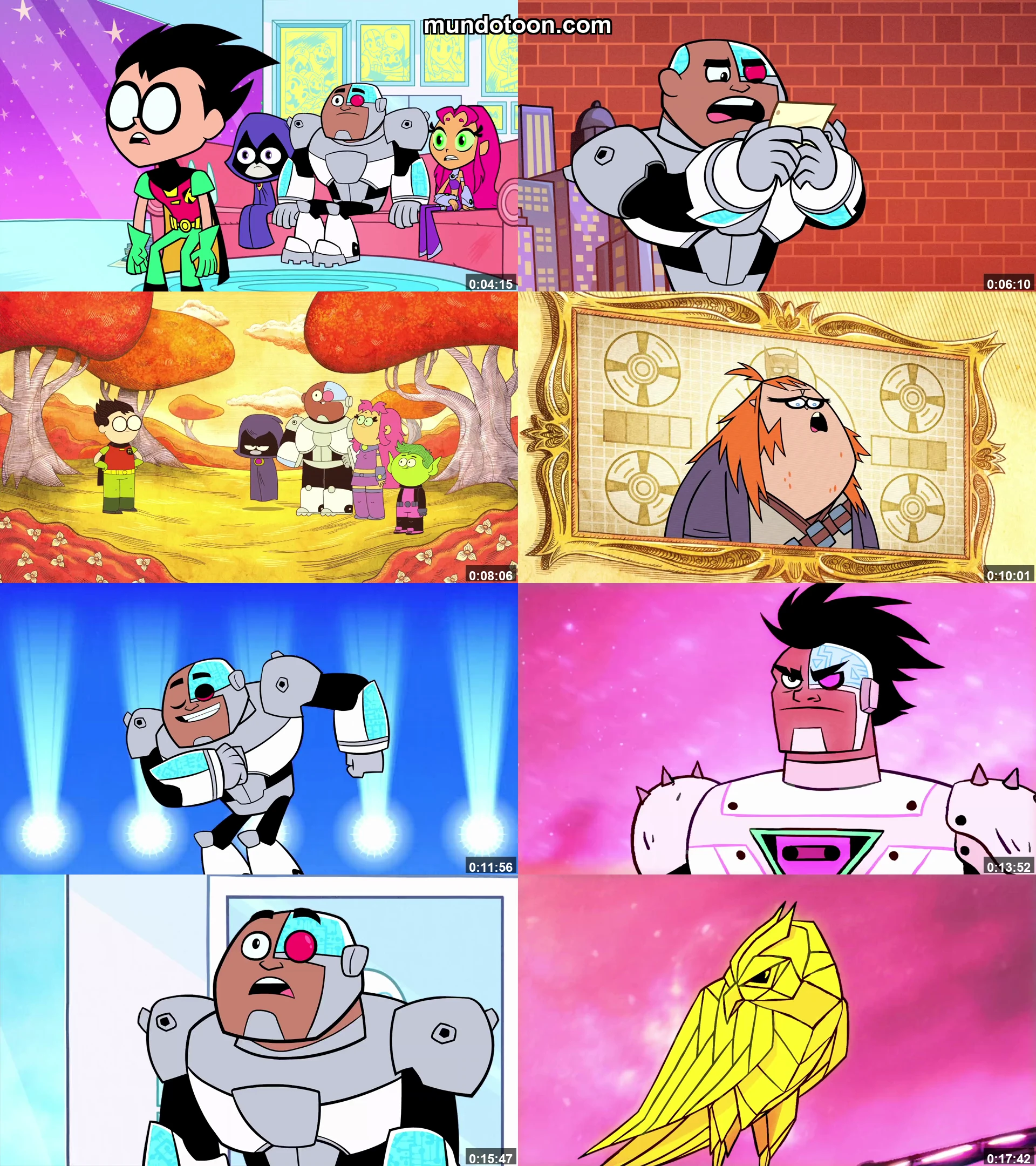 Captura 1 de Teen Titans: Los Jóvenes Titanes - Audio Español Latino 1080p Completa