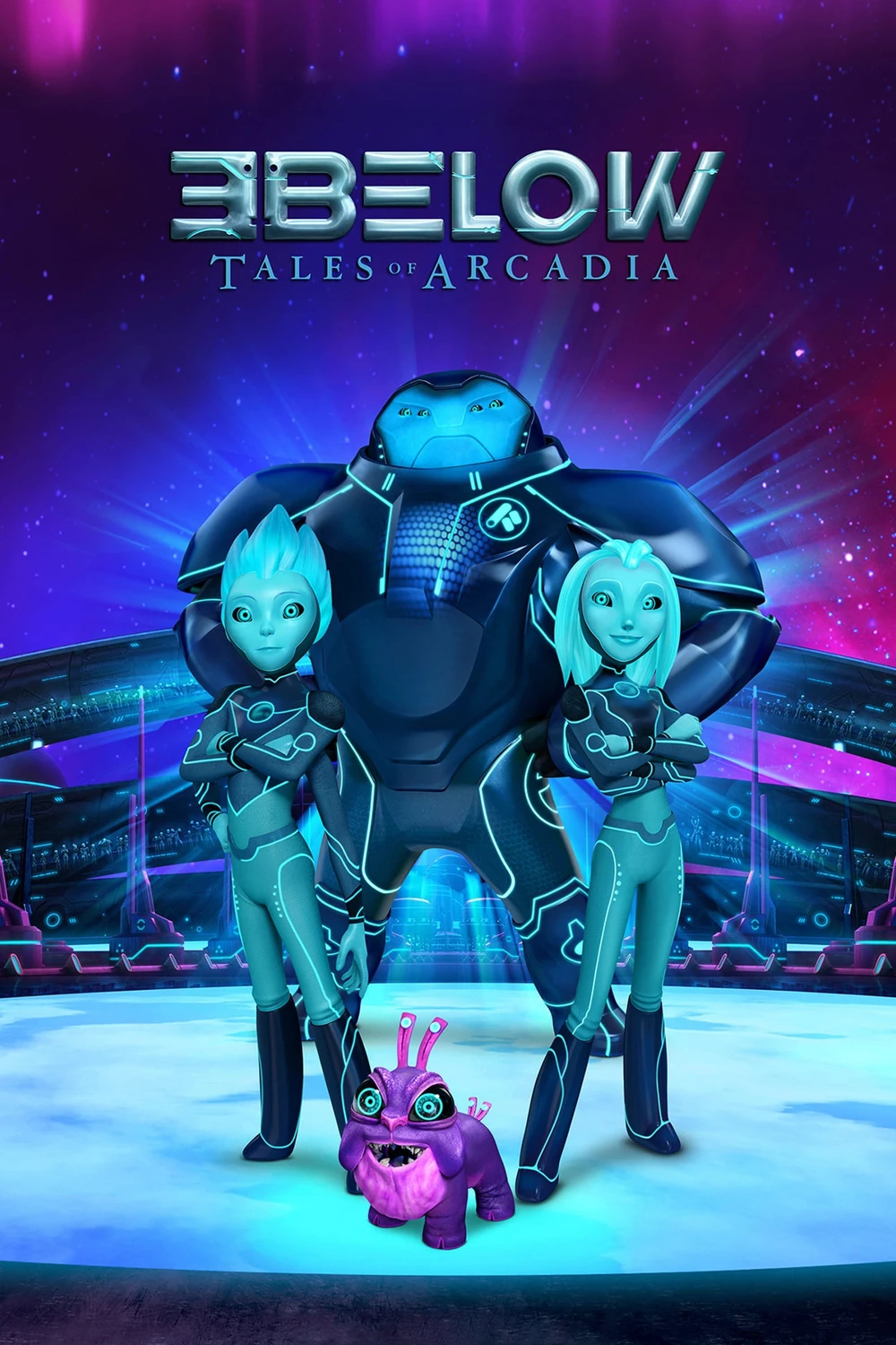 Los 3 de abajo Relatos de Arcadia : Temp (1-2) [1080p] – Español Latino [2026]