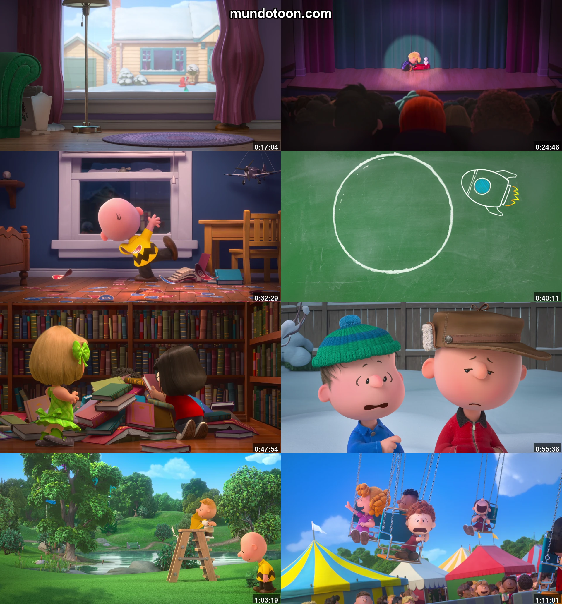 Captura 1 de Snoopy y Charlie Brown: Peanuts, la película - Audio Español Latino 1080p Completa