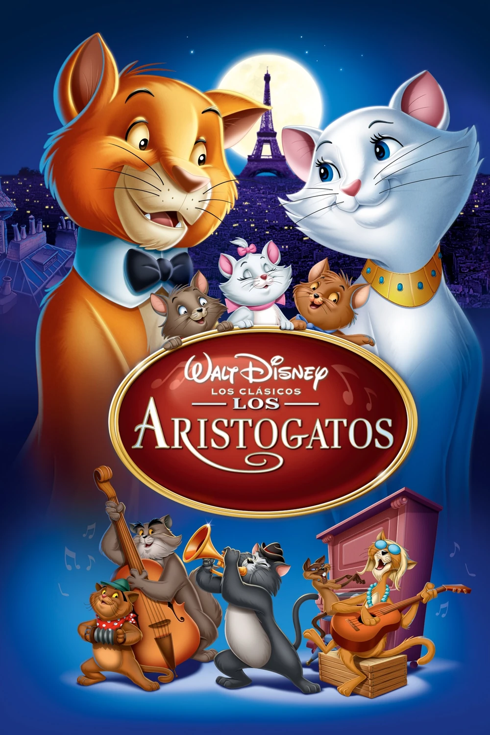 Los Aristogatos (1970) Película [1080p Dual] Latino/Ing [2026]
