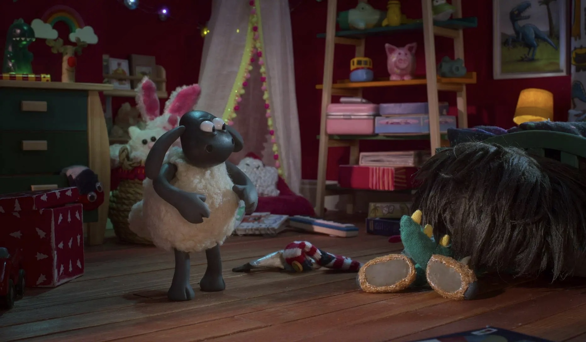 Captura 1 de Shaun, el cordero: El vuelo antes de Navidad - Descargar por Mega y Mediafire