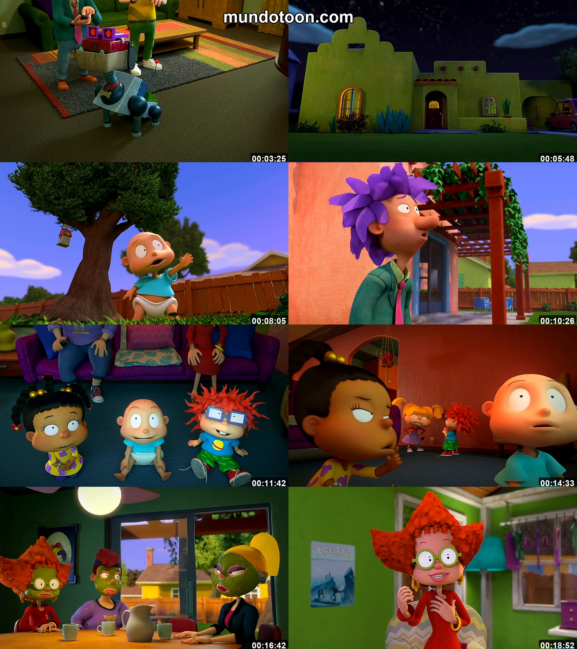 Captura 1 de Rugrats: Aventuras en Pañales - Audio Español Latino 1080p Completa