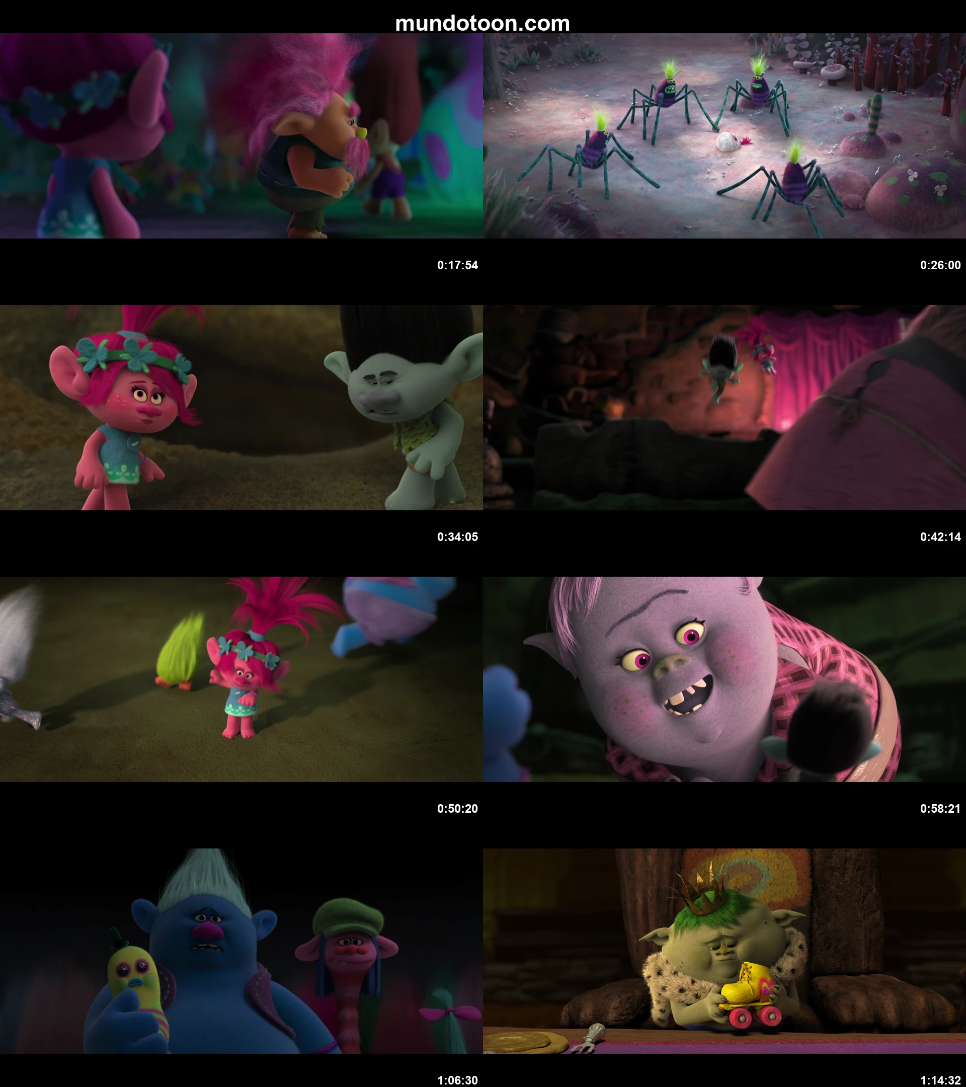 Captura 1 de Trolls - Audio Español Latino 1080p Completa
