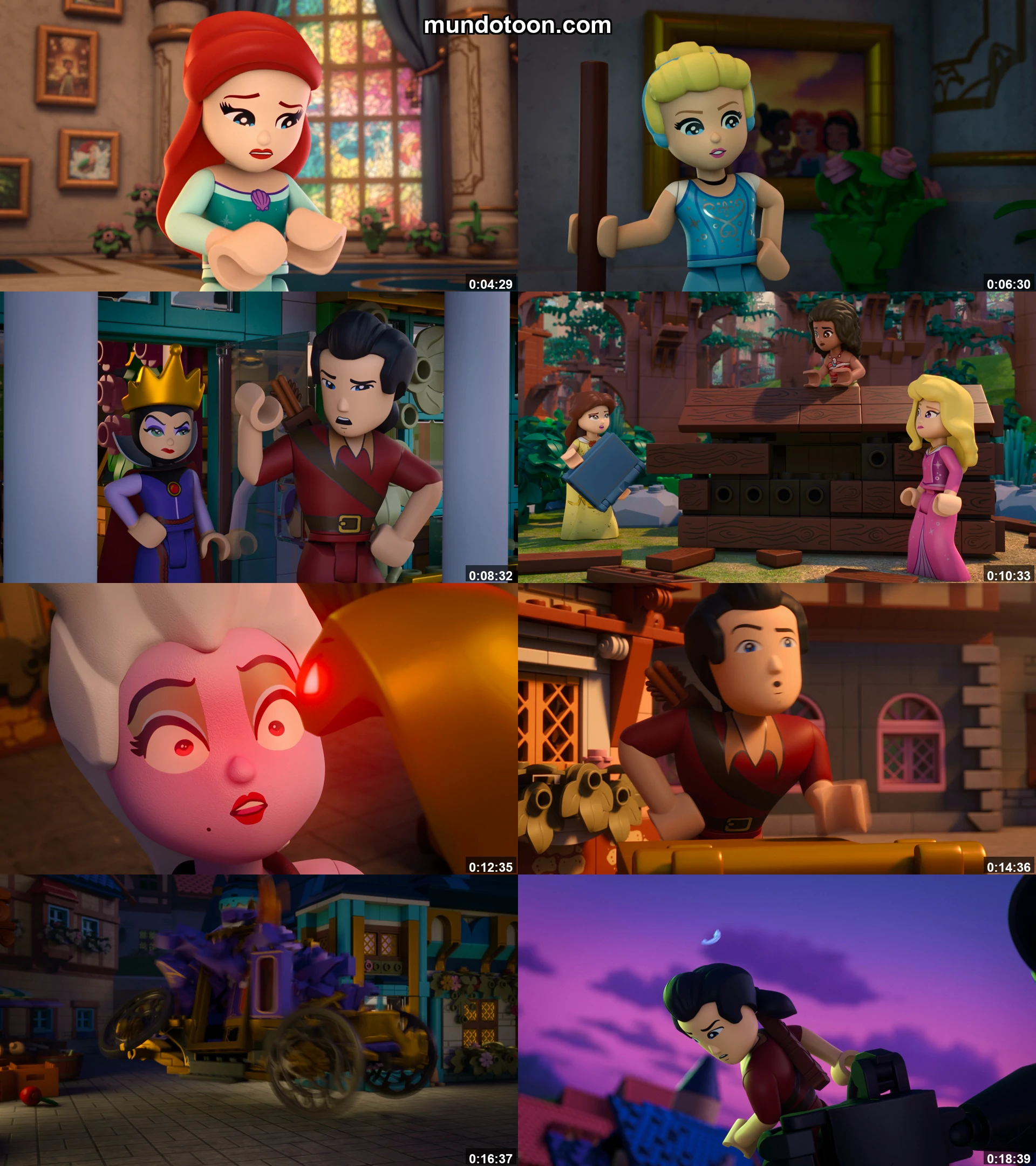 Captura 1 de LEGO Disney Princesas: Las villanas se unen - Audio Español Latino 1080p Completa