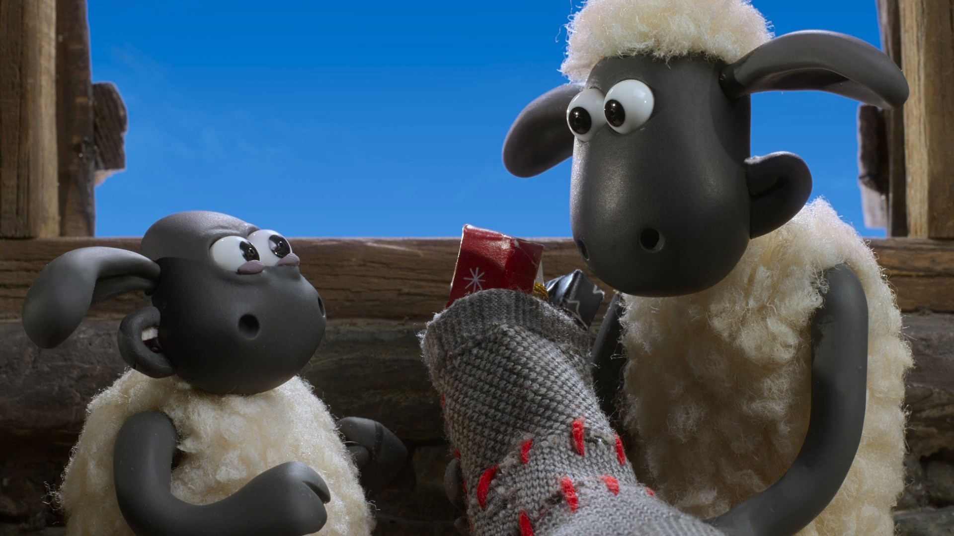 Captura 2 de Shaun, el cordero: El vuelo antes de Navidad - Descargar por Mega y Mediafire