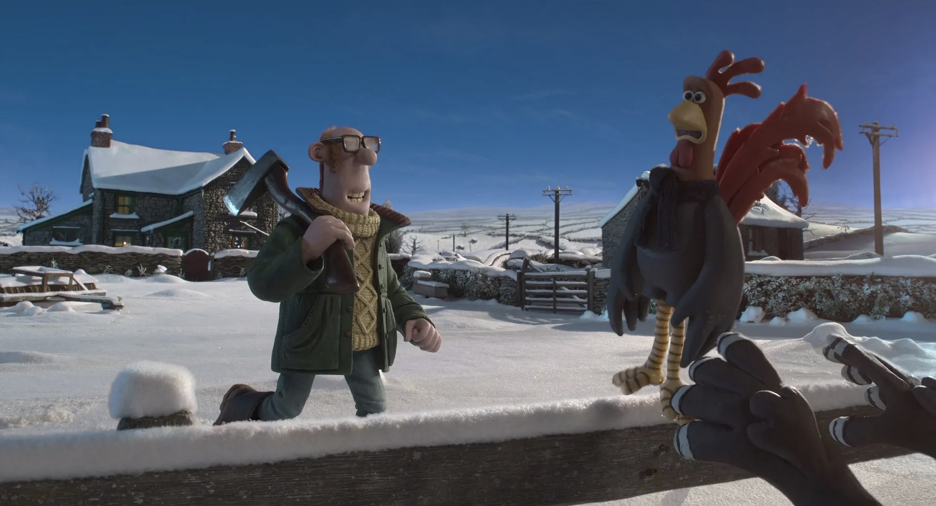 Captura 3 de Shaun, el cordero: El vuelo antes de Navidad - Descargar por Mega y Mediafire