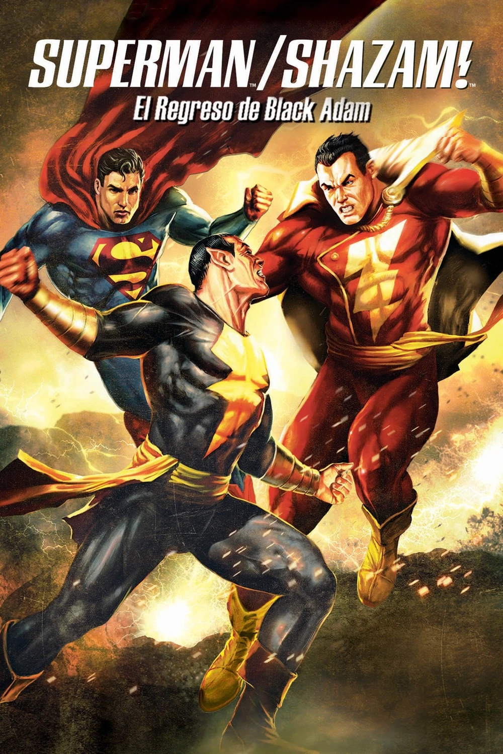 Superman Y Shazam El regreso De Black Adam (2010) Película [1080p Dual] Latino/Ing [2026]