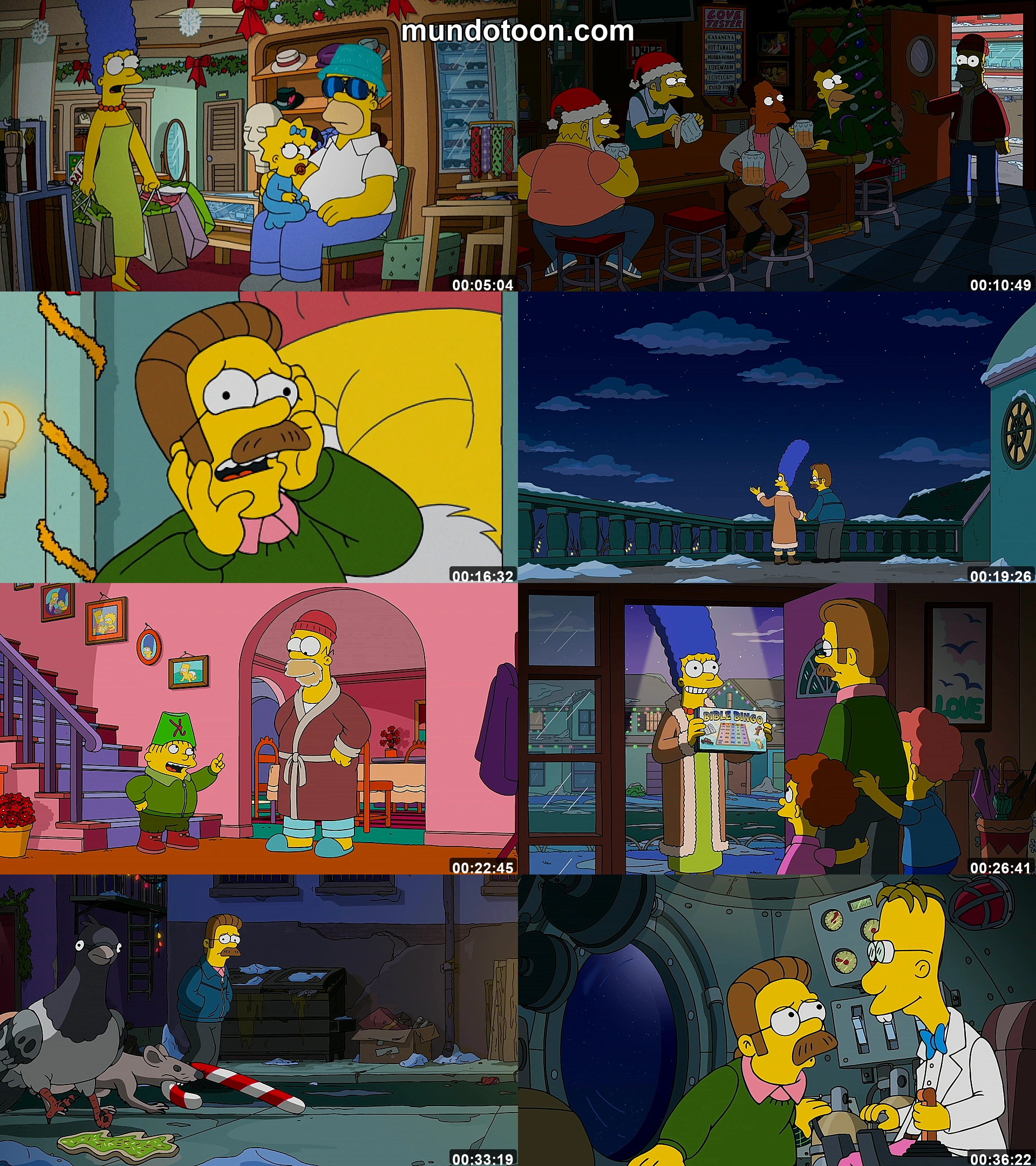 Captura 1 de Los Simpson: Santa Homero (Homero el Santa) - Audio Español Latino 1080p Completa