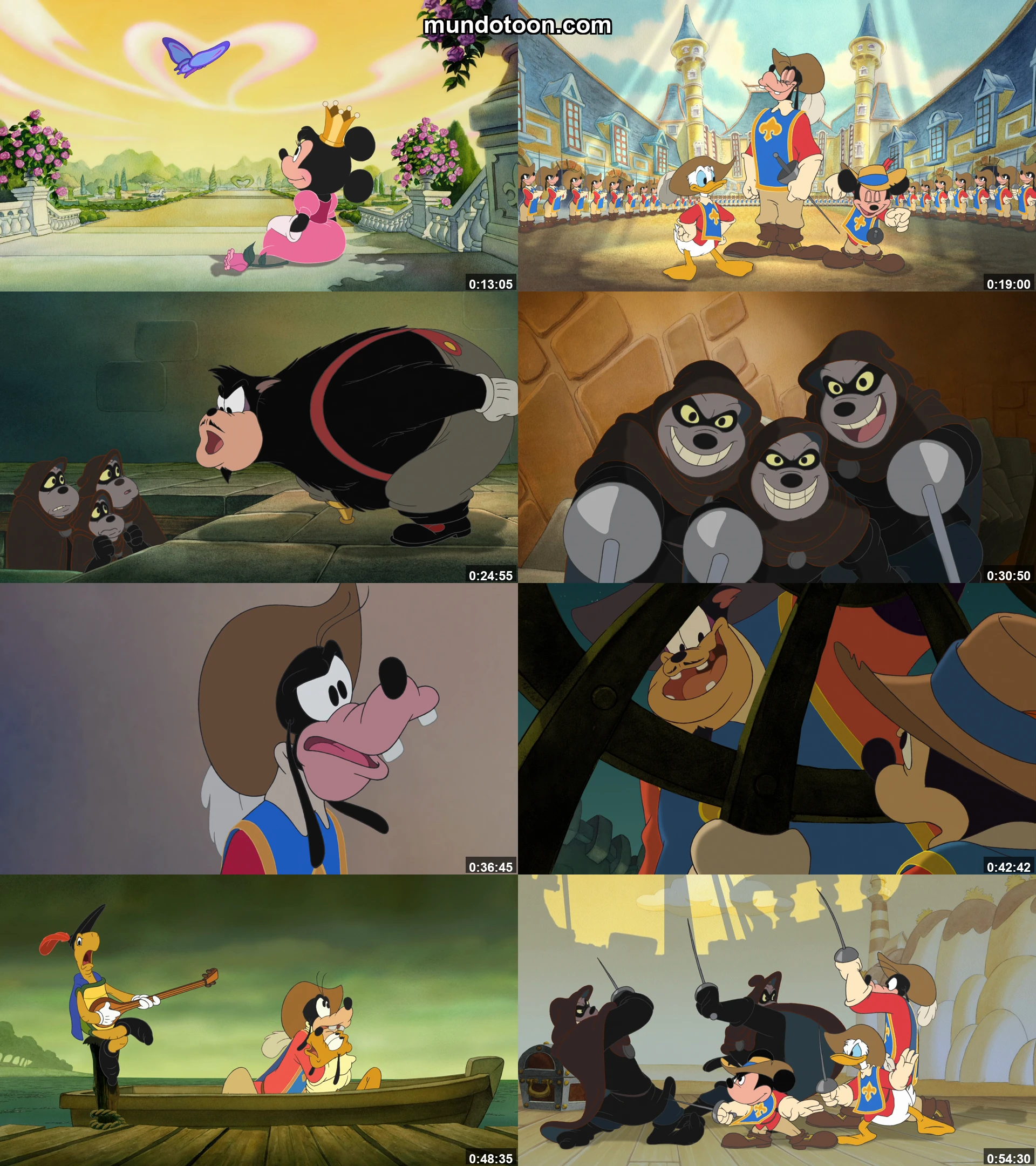 Captura 1 de Mickey, Donald y Goofy: Los tres mosqueteros - Audio Español Latino 1080p Completa