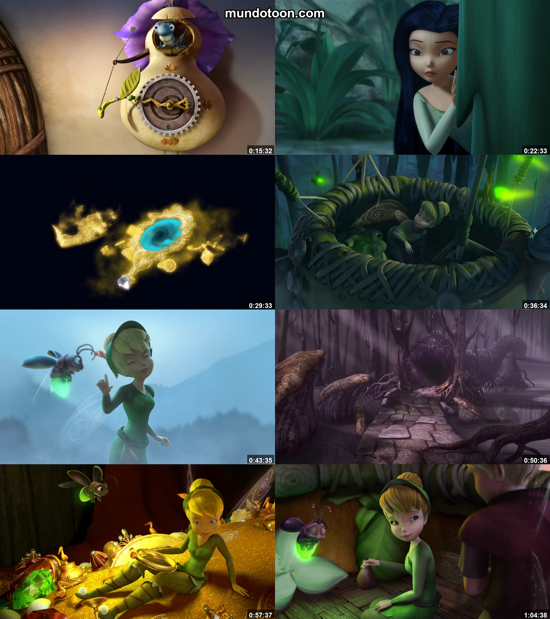 Captura 1 de Tinker Bell y el tesoro perdido - Audio Español Latino 1080p Completa
