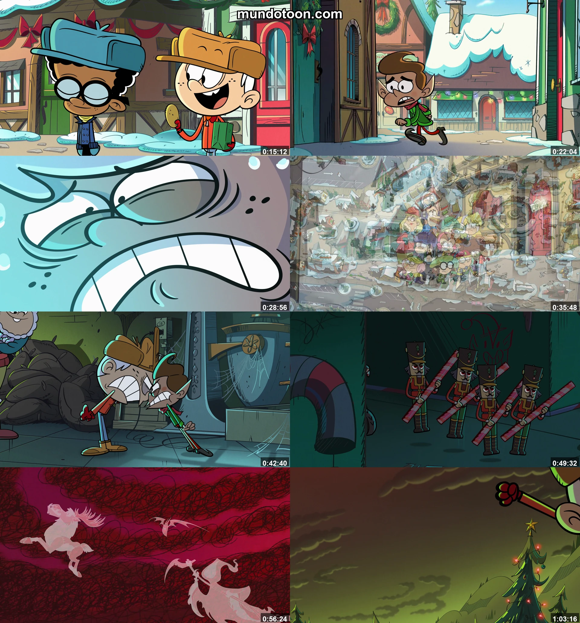 Captura 1 de Una Navidad en Loud House: ¿Traviesos o buenos? - Audio Español Latino 1080p Completa