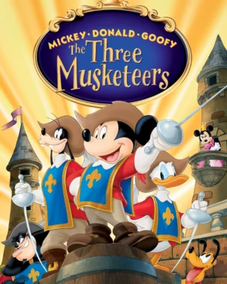 Mickey, Donald, Goofy Los tres mosqueteros (2004) Película [1080p Dual] Latino/Ing [2026]