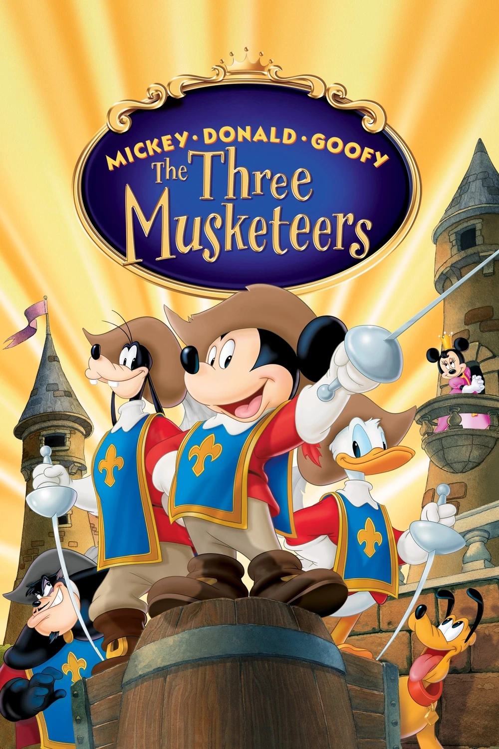Mickey, Donald, Goofy Los tres mosqueteros (2004) Película [1080p Dual] Latino/Ing [2026]