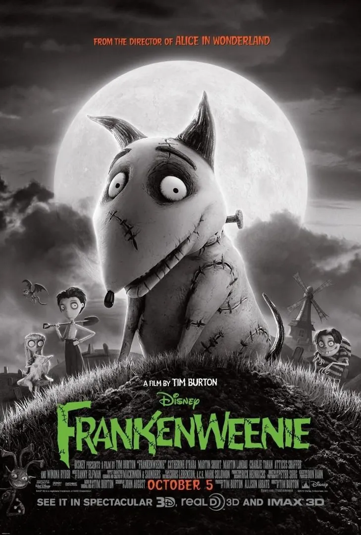 Frankenweenie (2012) Película [1080p Dual] Latino/Ing [2026]