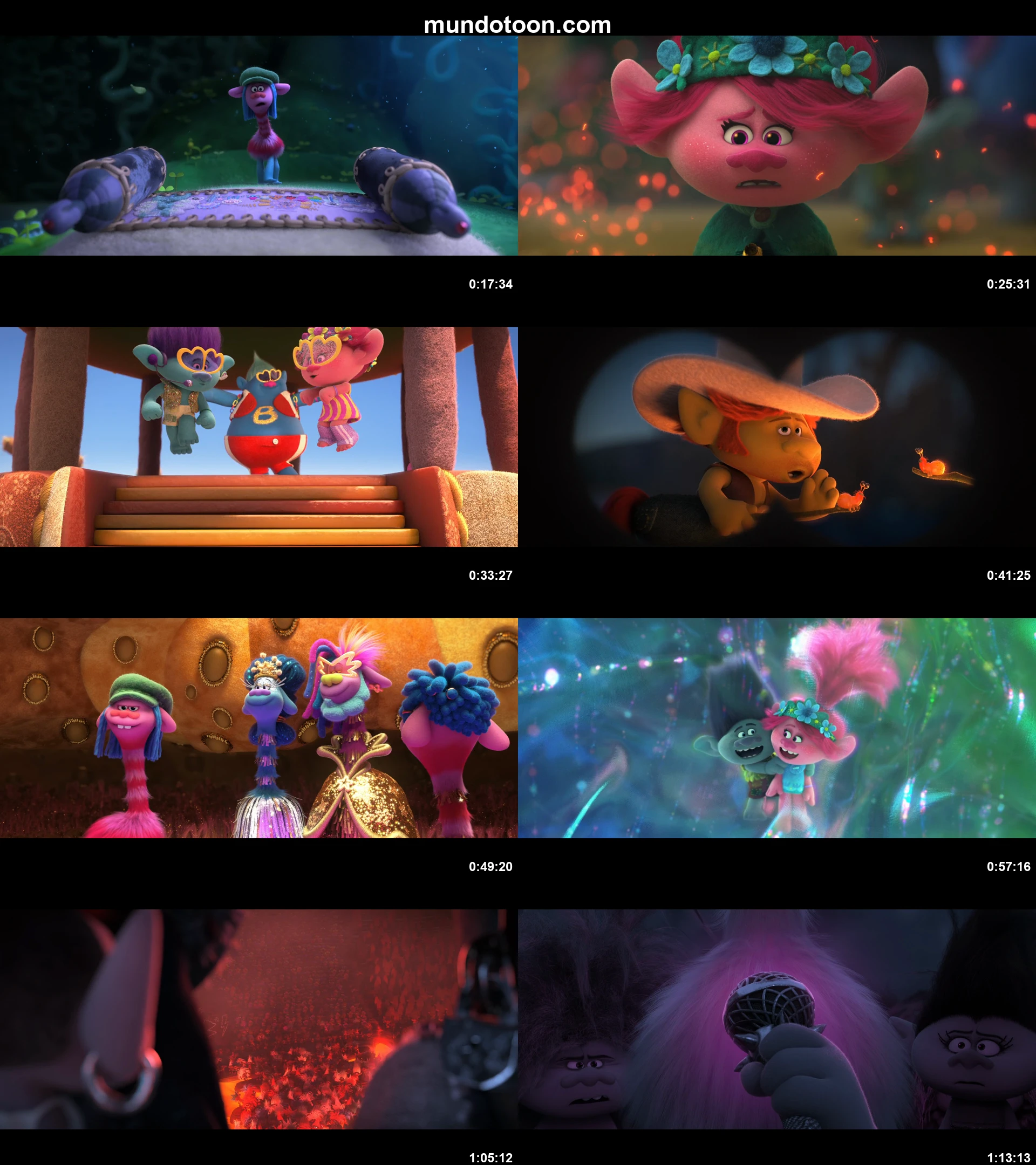 Captura 1 de Trolls 2: World Tour - Audio Español Latino 1080p Completa