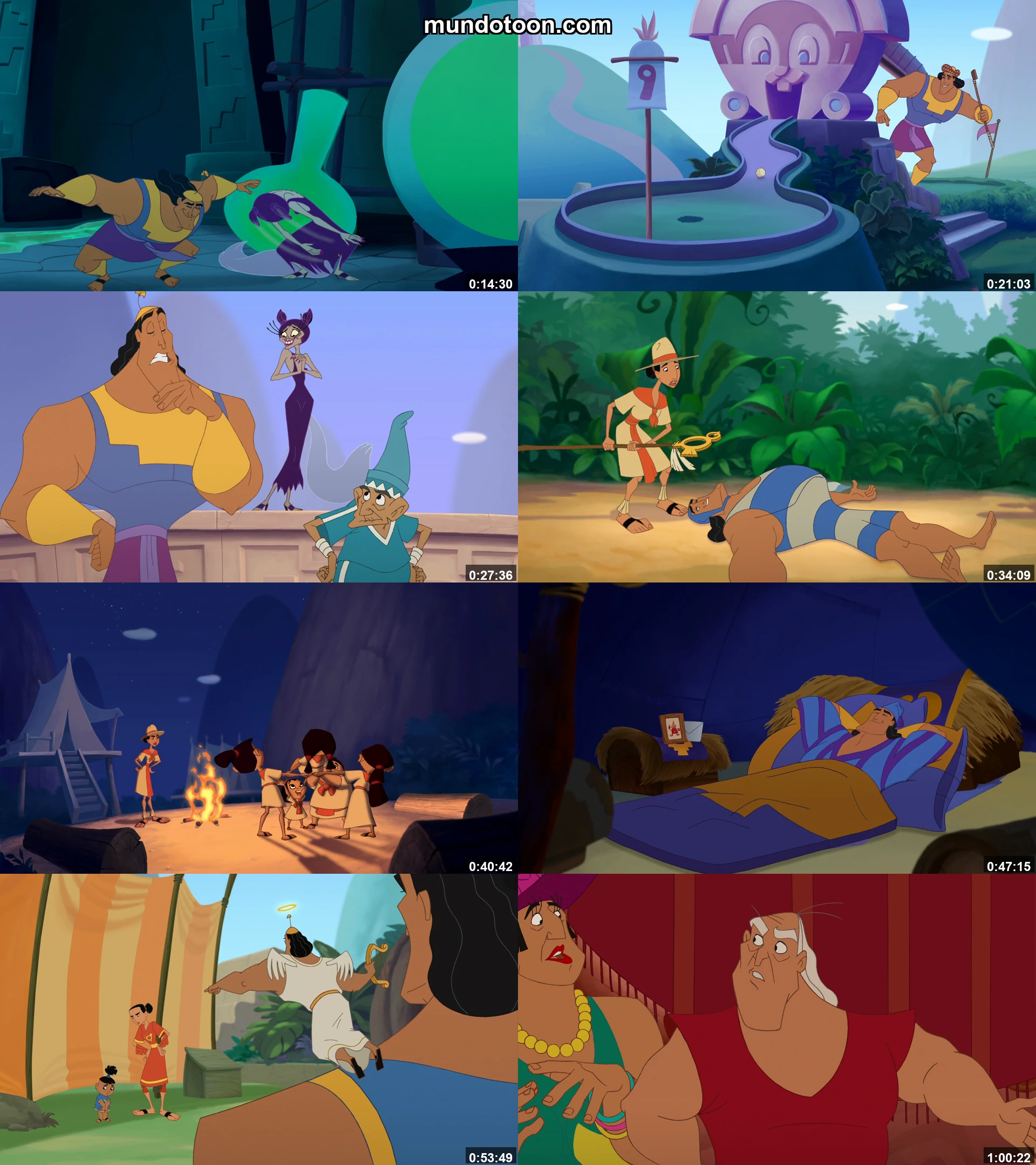 Captura 1 de Las locuras del emperador 2: La gran aventura de Kronk - Audio Español Latino 1080p Completa