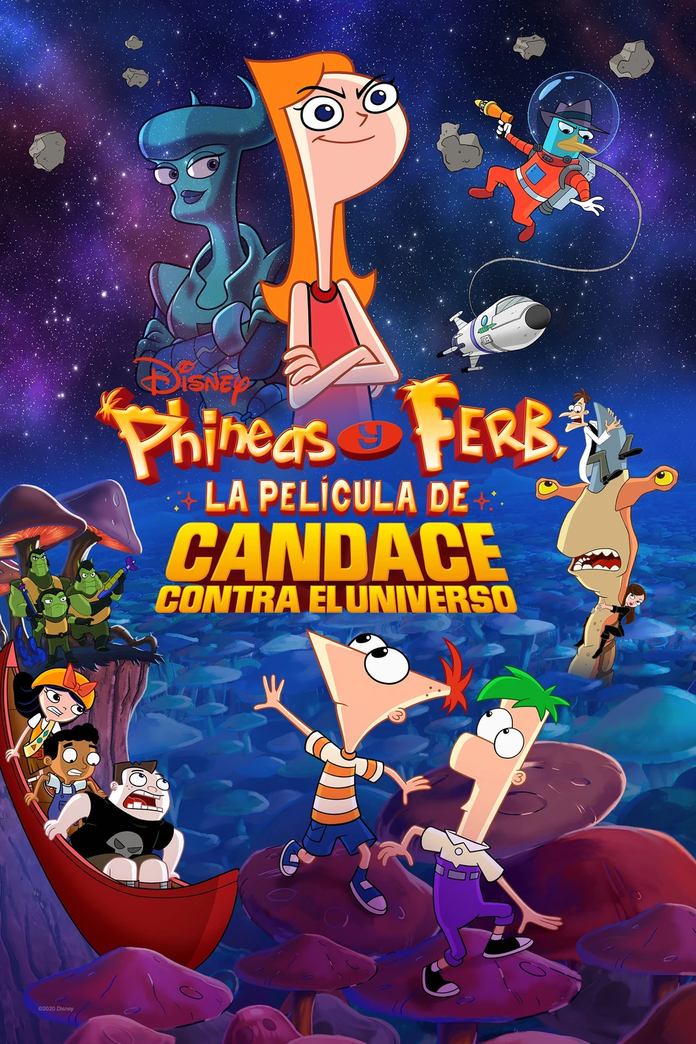 Phineas Y Ferb, La Pelicula Candace Contra El Universo (2020) Película [1080p Dual] Latino/Ing [2026]