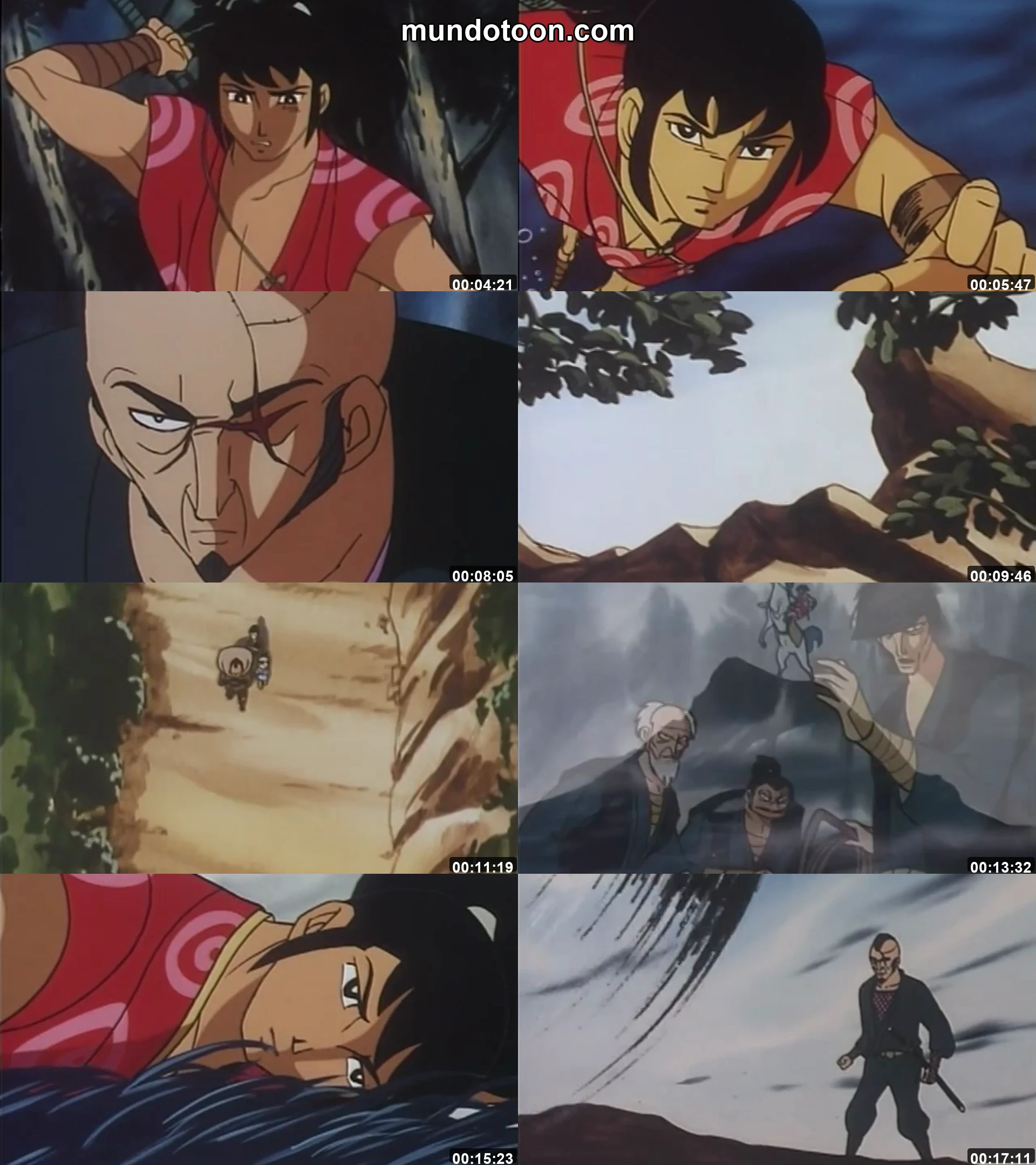 Captura 1 de Kamui: El Ninja Solitario - Audio Español Latino 1080p Completa