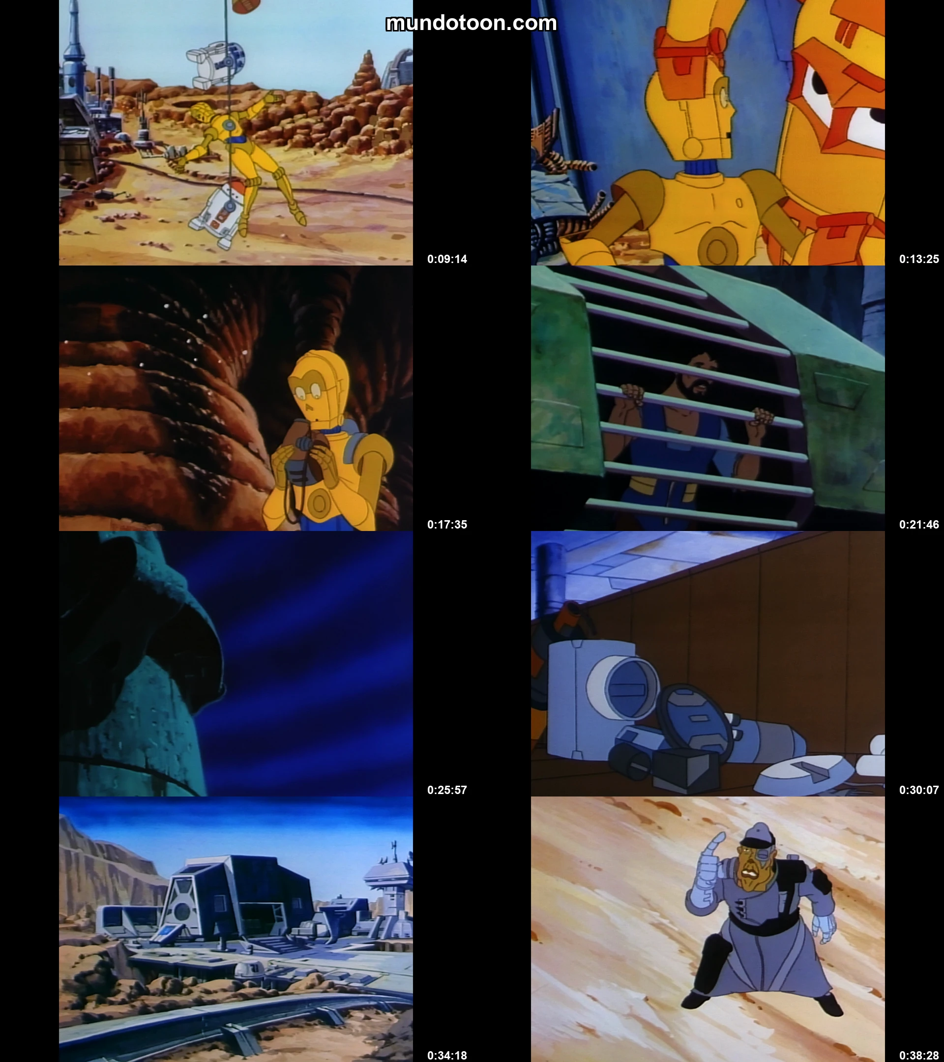 Captura 1 de Star Wars: Droids: Las aventuras de R2-D2 y C-3PO - Audio Español Latino 1080p Completa