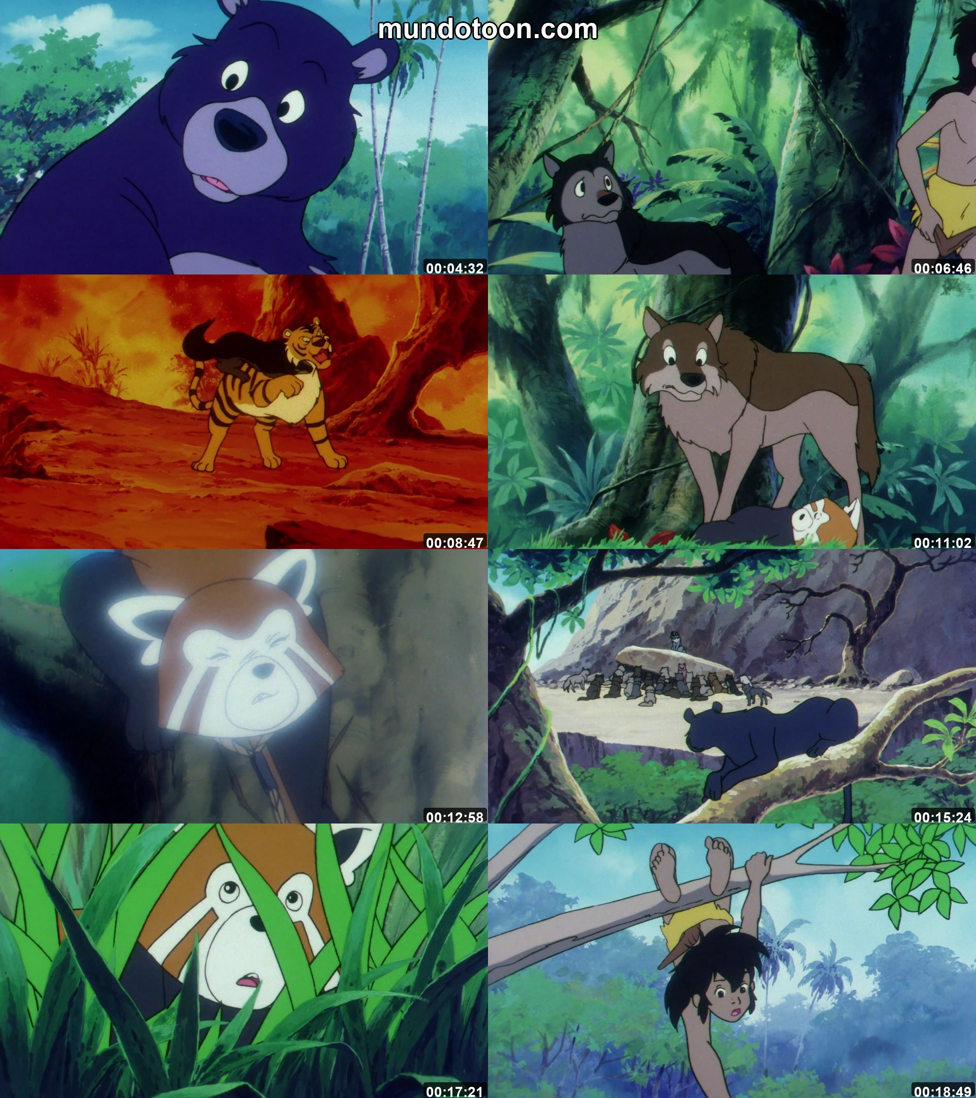 Captura 1 de El libro de la selva: Mowgli el niño lobo - Audio Español Latino 1080p Completa