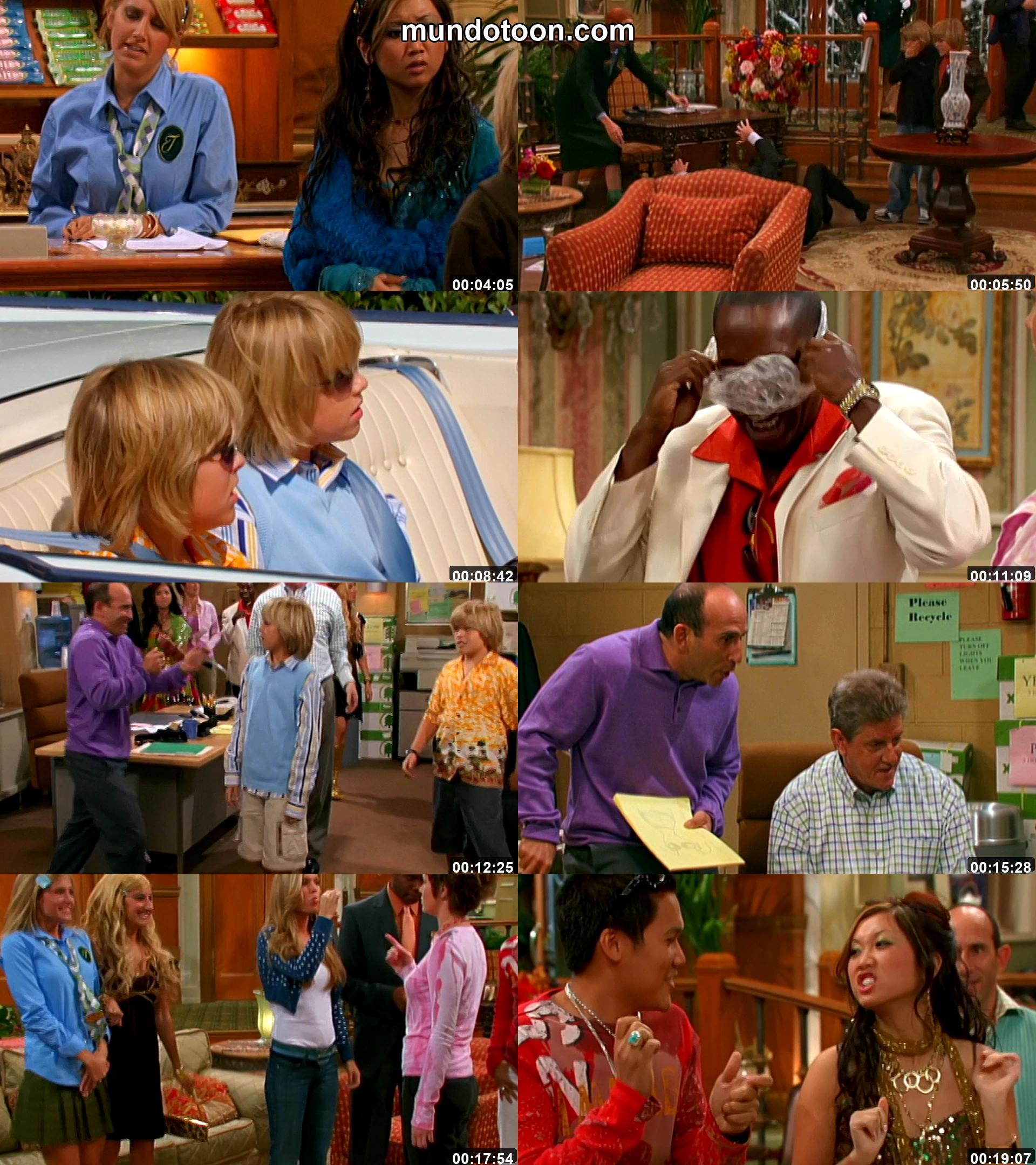 Captura 1 de Zack y Cody: Gemelos a bordo - Audio Español Latino 1080p Completa