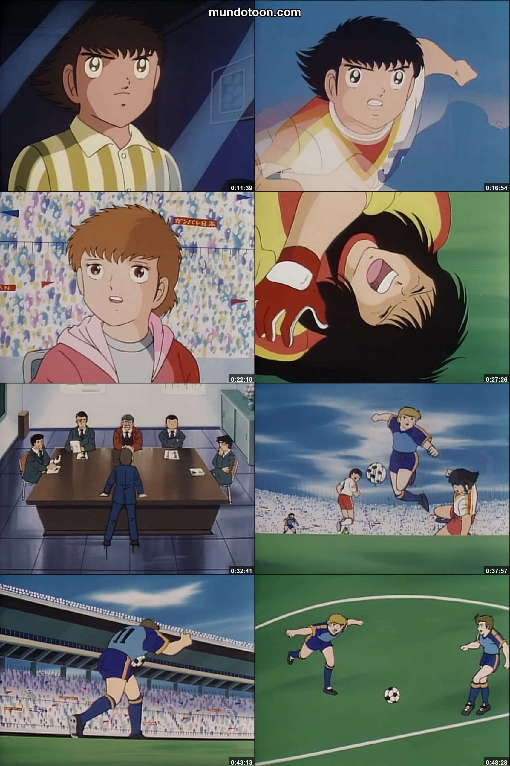 Captura 1 de Súper Campeones: ¡Peligro! La Selección de Japón Junior - Audio Español Latino 1080p Completa