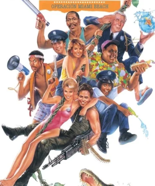 Loca Academia de Policía 5: Misión en Miami Beach (1988) Película [1080p Dual] Latino/Ing [2026]