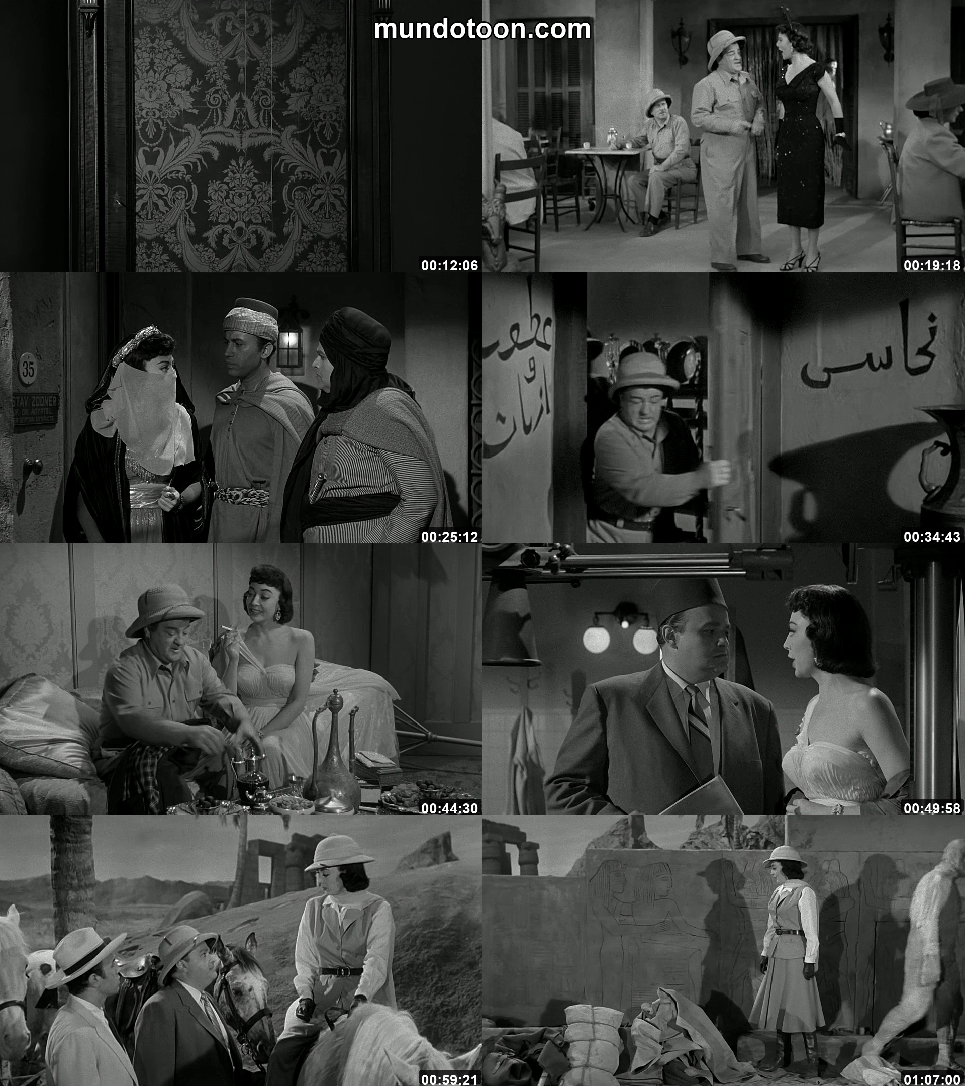 Captura 1 de Abbott y Costello contra la Momia - Audio Español Latino 1080p Completa